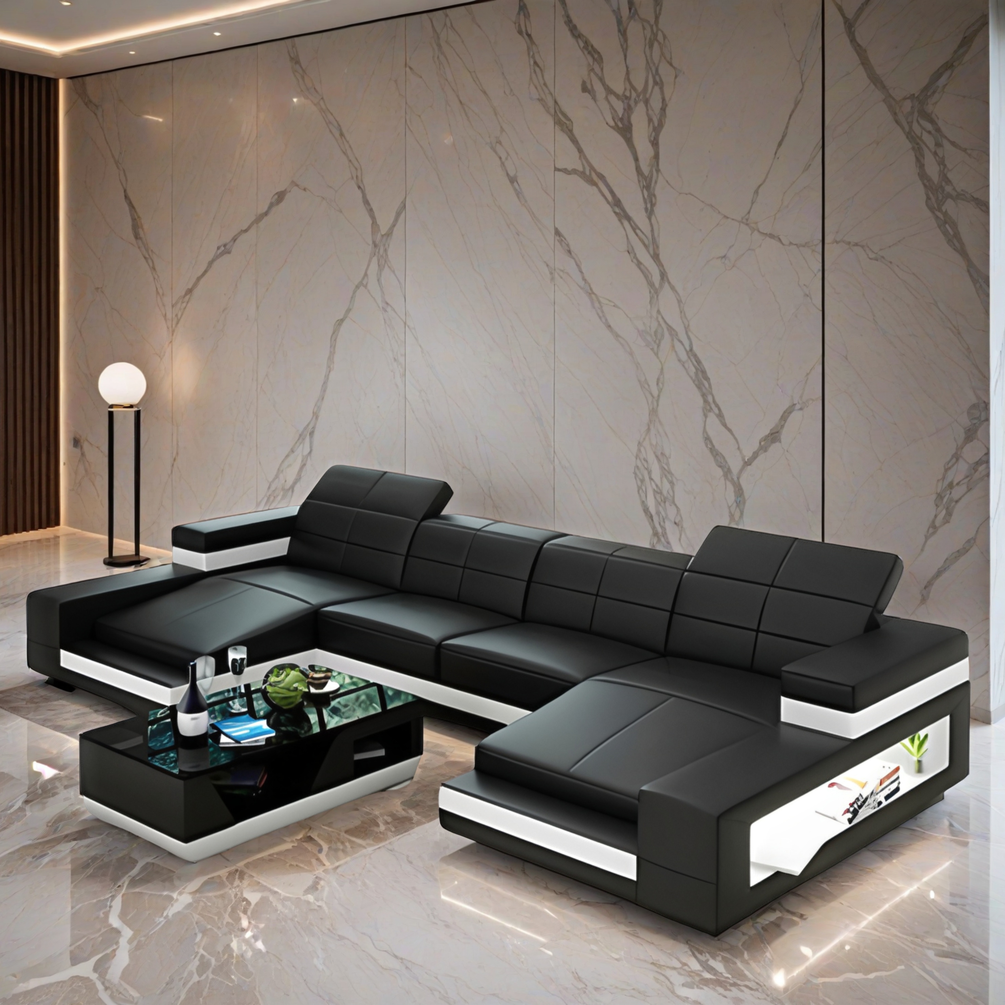 Sofa Vidigal -  Wohnlandschaft U-form