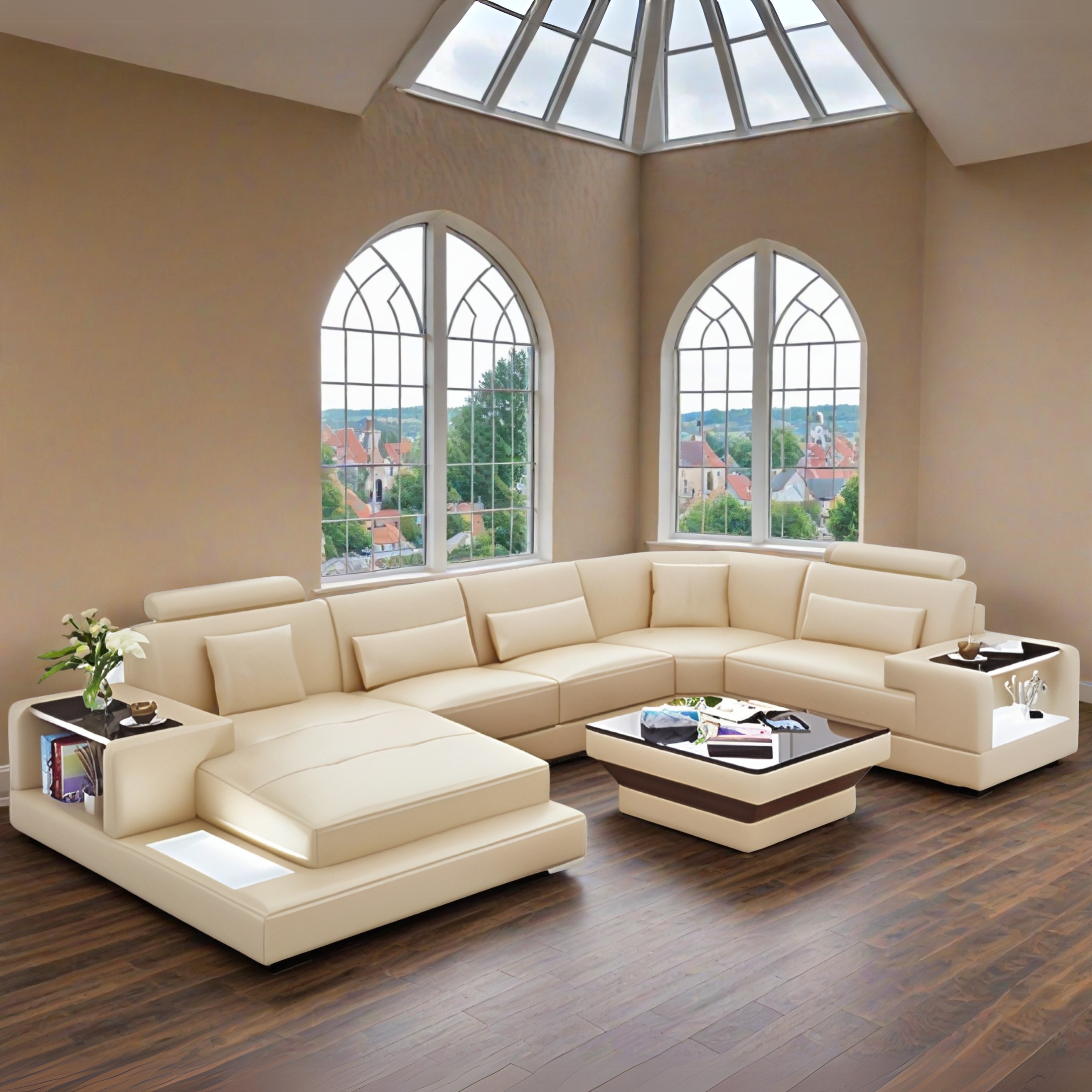 Sofa Stuttgart - Wohnlandschaft U-form