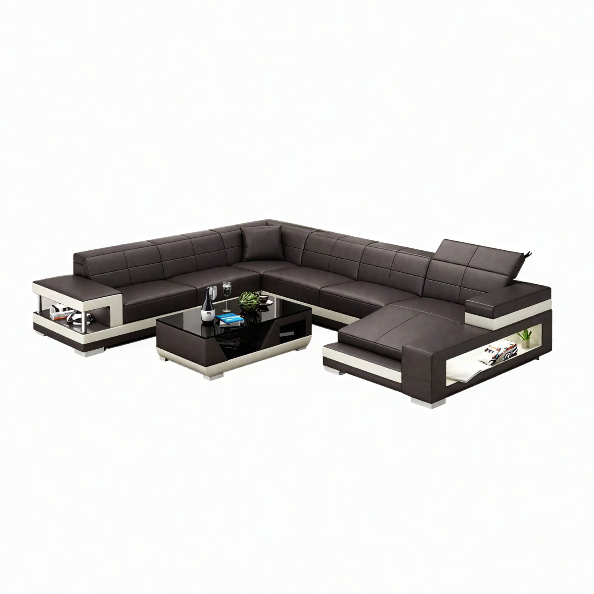Sofa Vilnius - Wohnlandschaft U-form