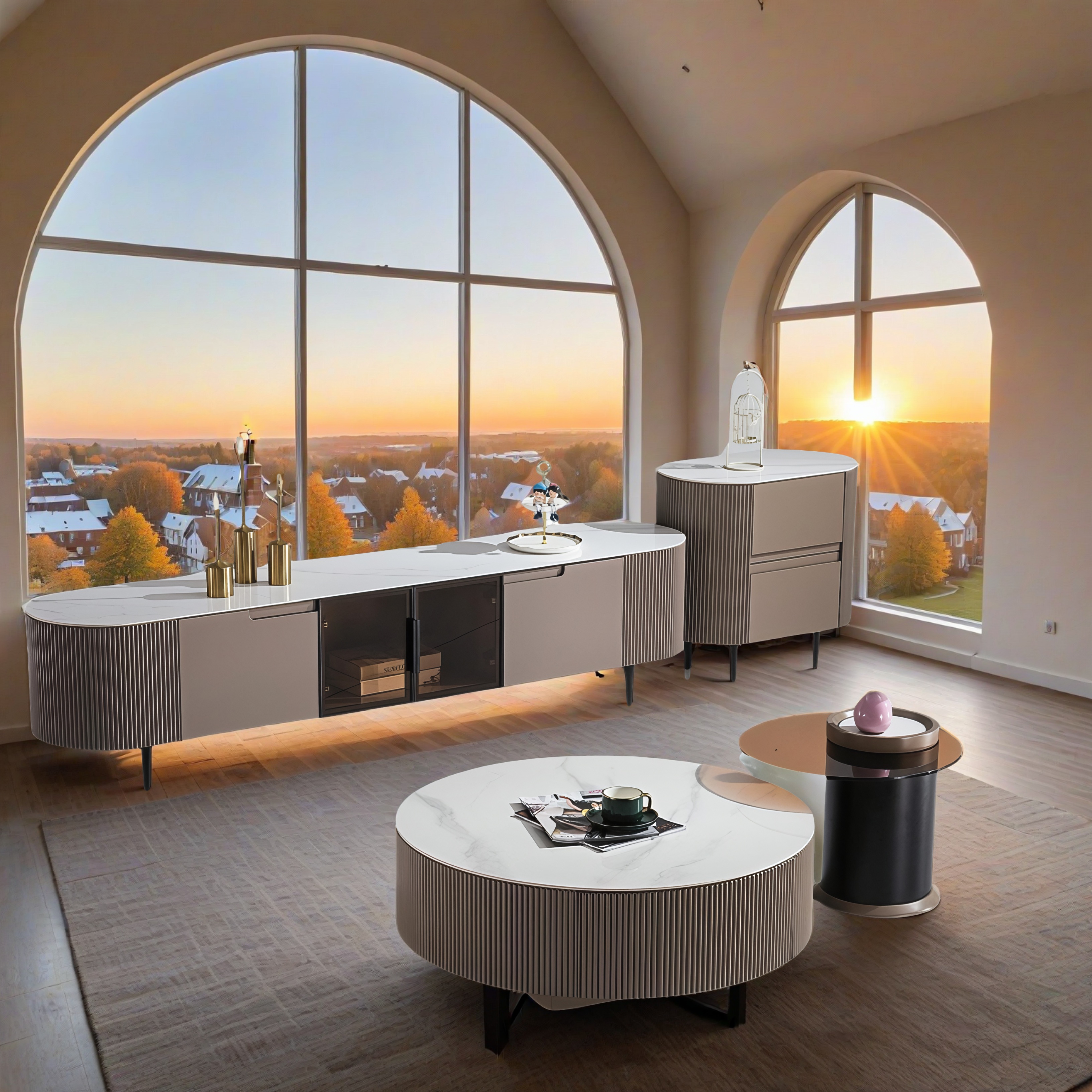 Designer Couchtisch und TV Board Bernburg