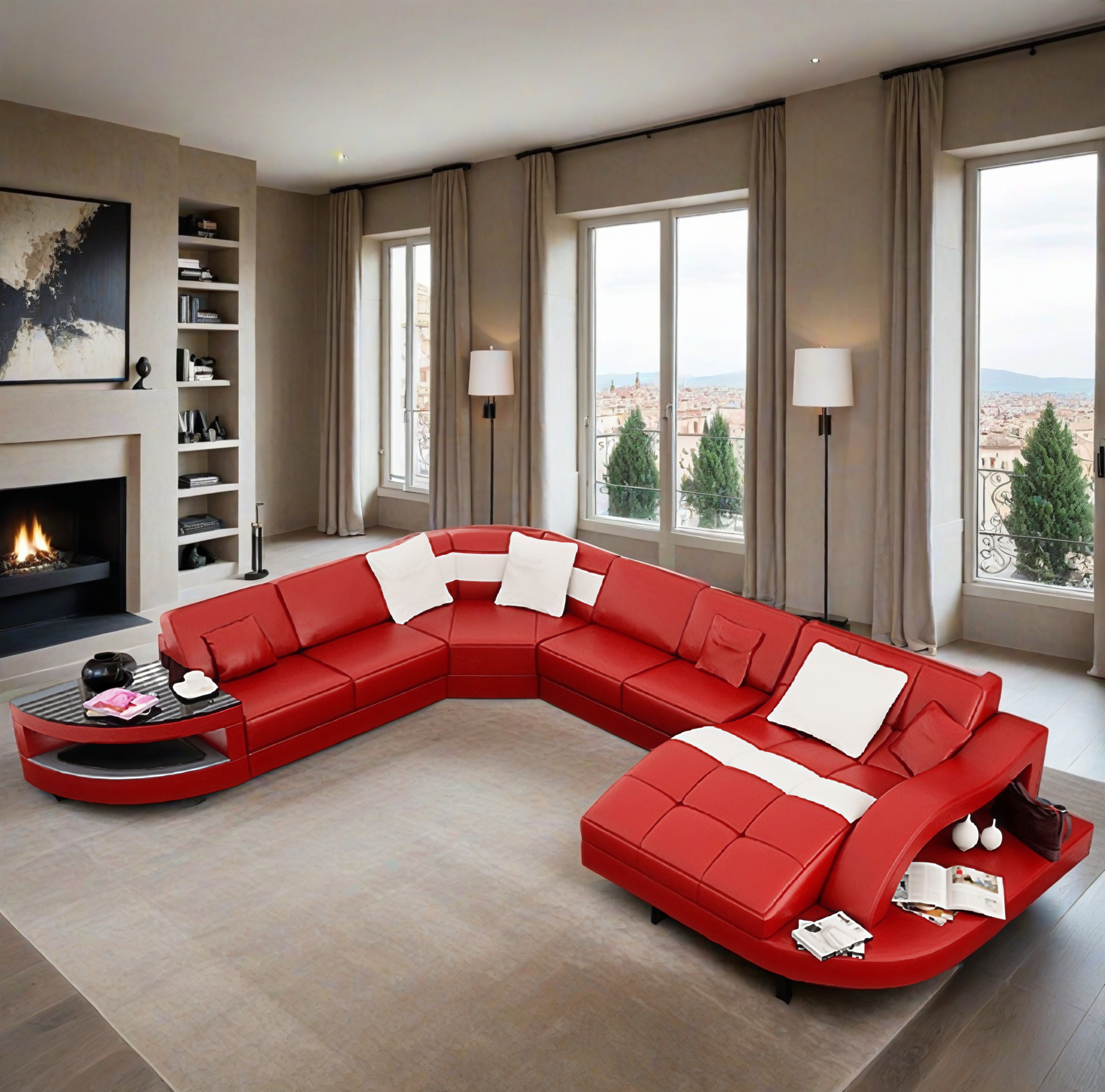 Sofa Bali -  Wohnlandschaft U-form