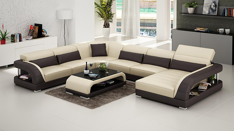 Sofa Dessau - Wohnlandschaft U-form