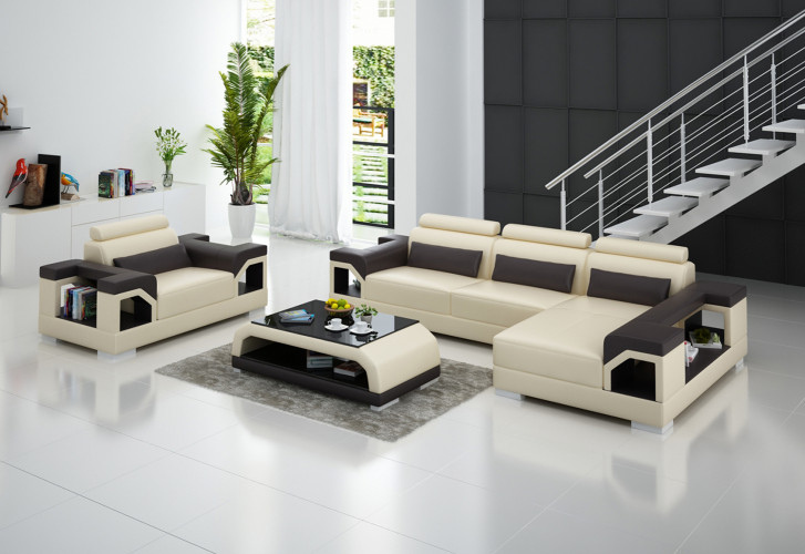 L-Form Sofa + Sessel Toulon