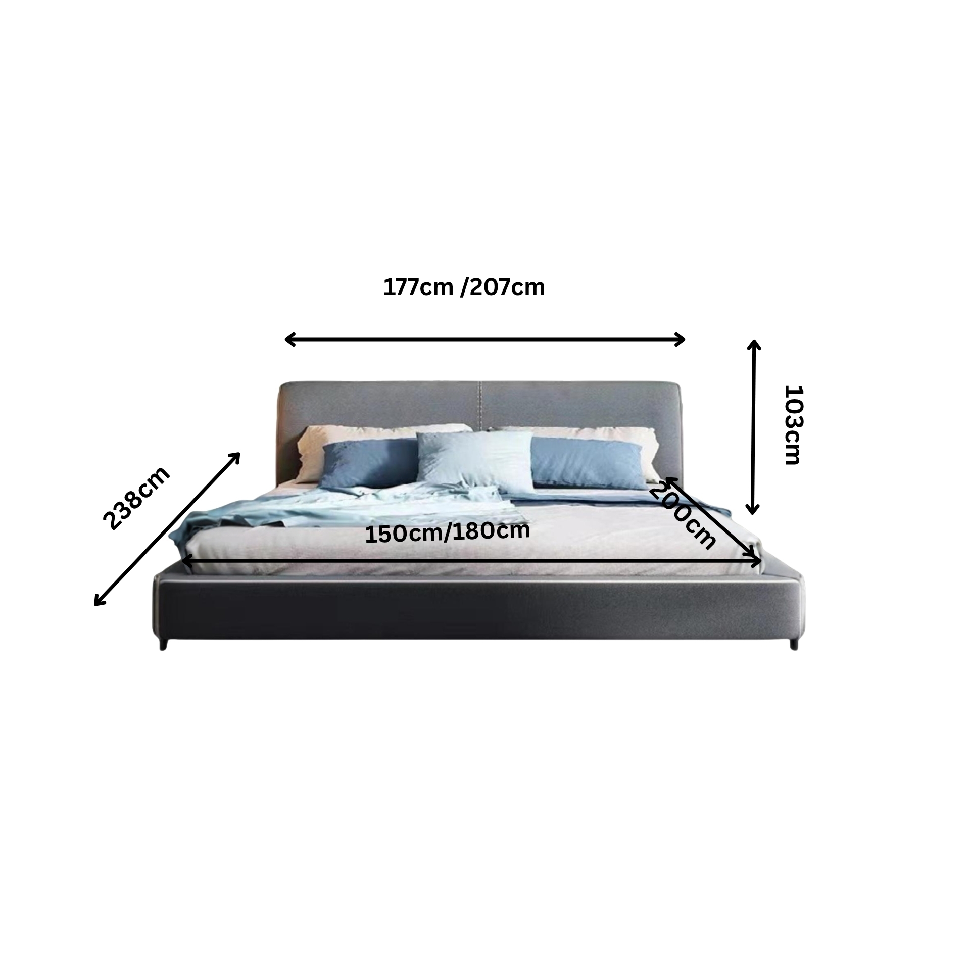 Doppelbett Velora