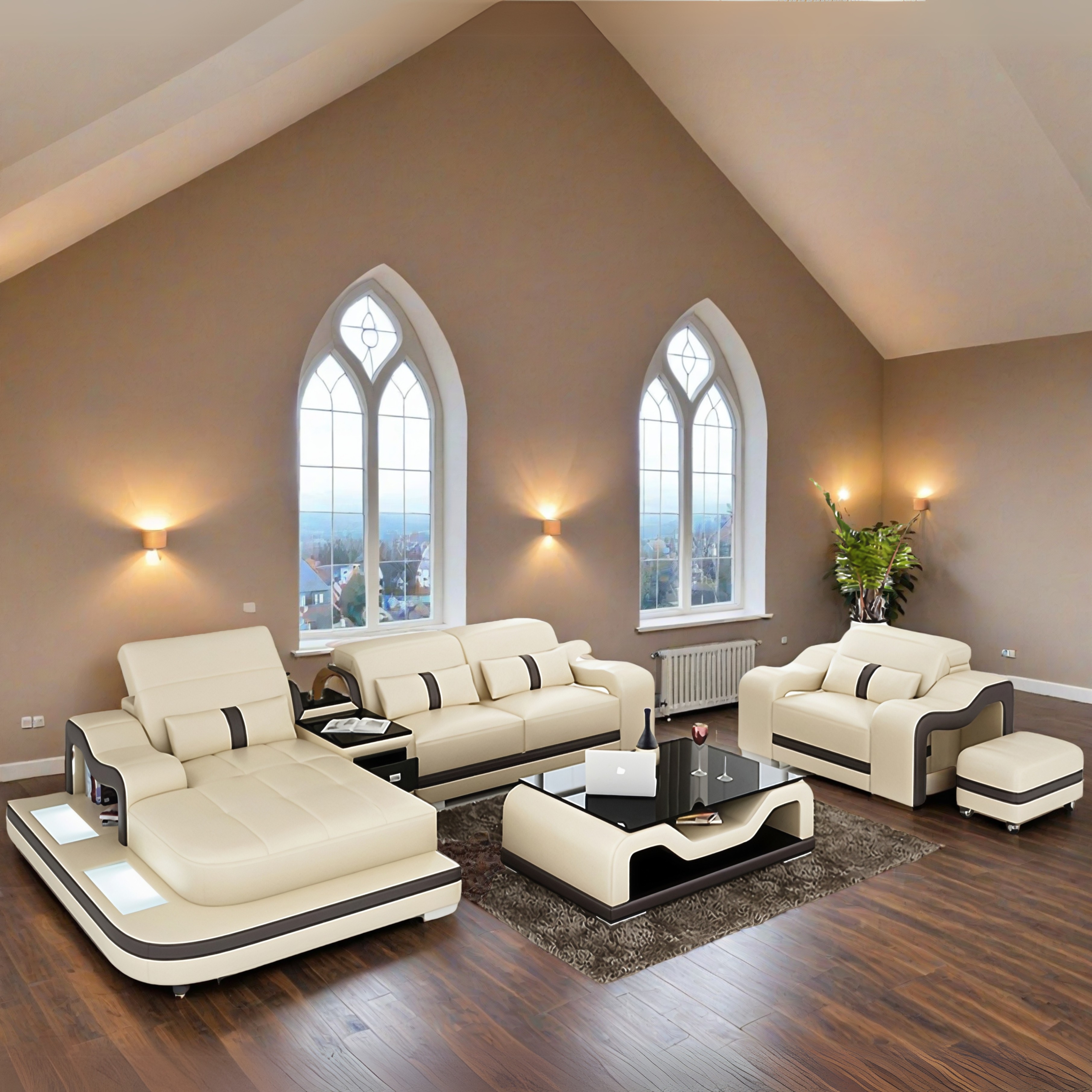 Sofa Stuttgart + Sessel