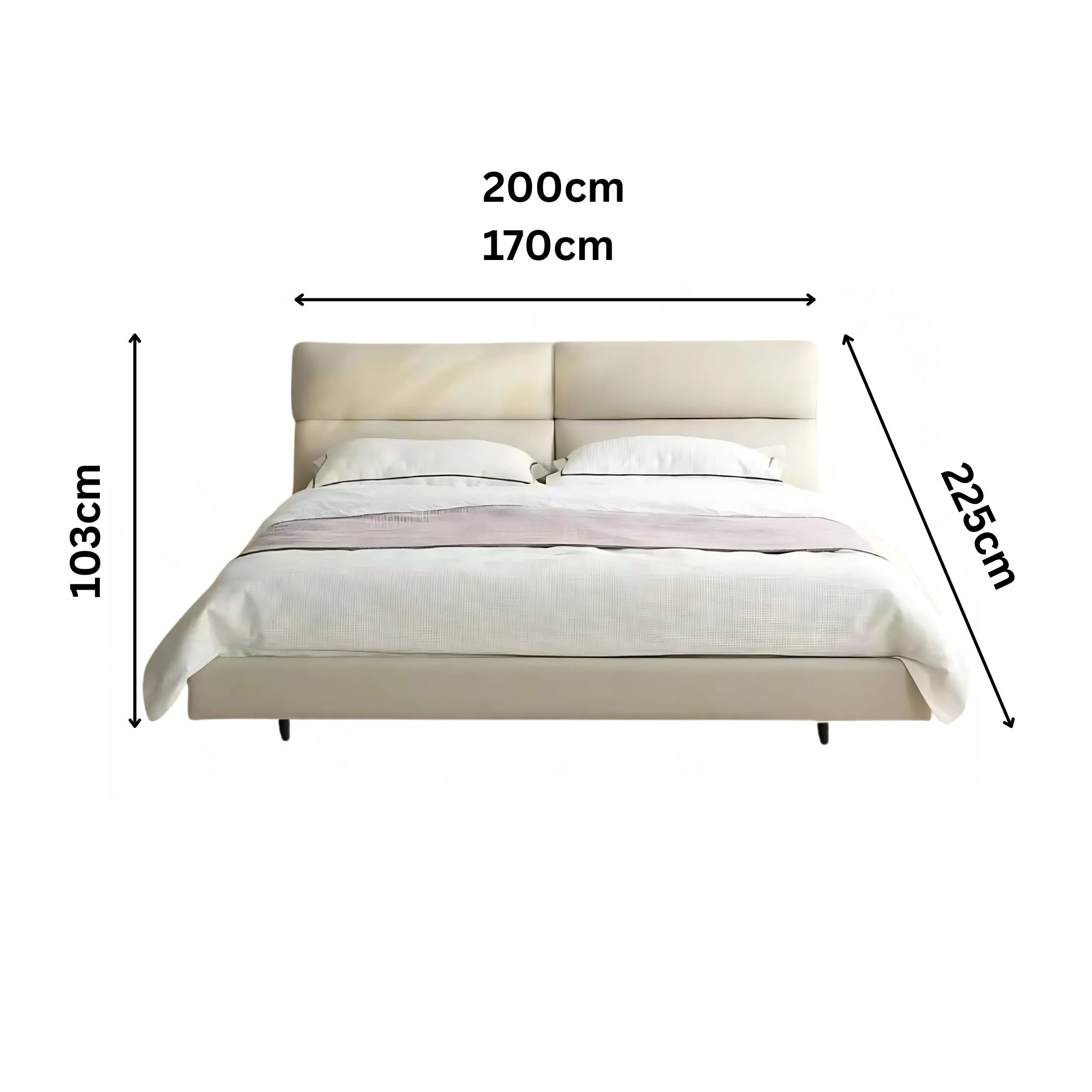 Doppelbett Toul Tompoung 