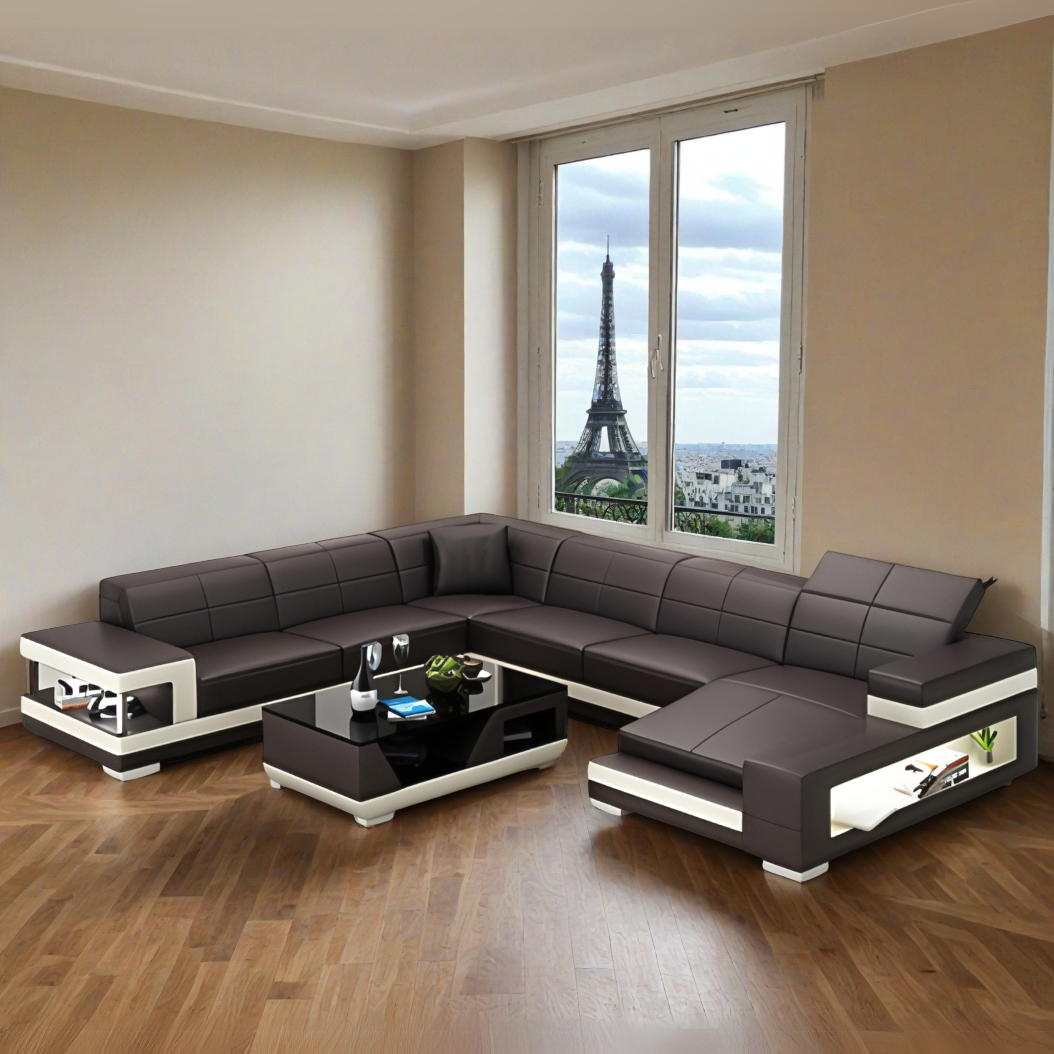 Sofa Vilnius - Wohnlandschaft U-form