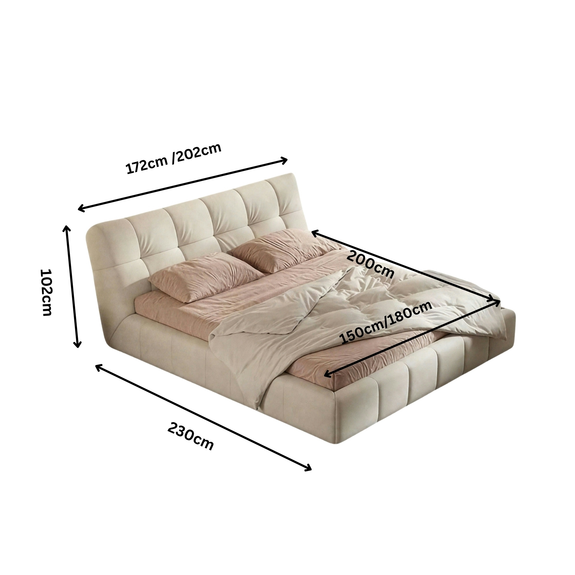 Doppelbett Selina