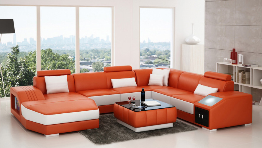 Sofa Kobe - Wohnlandschaft U-form