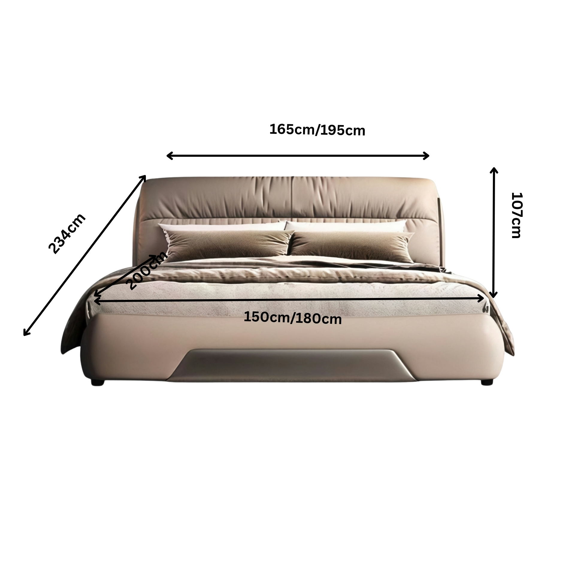 Doppelbett Parisa