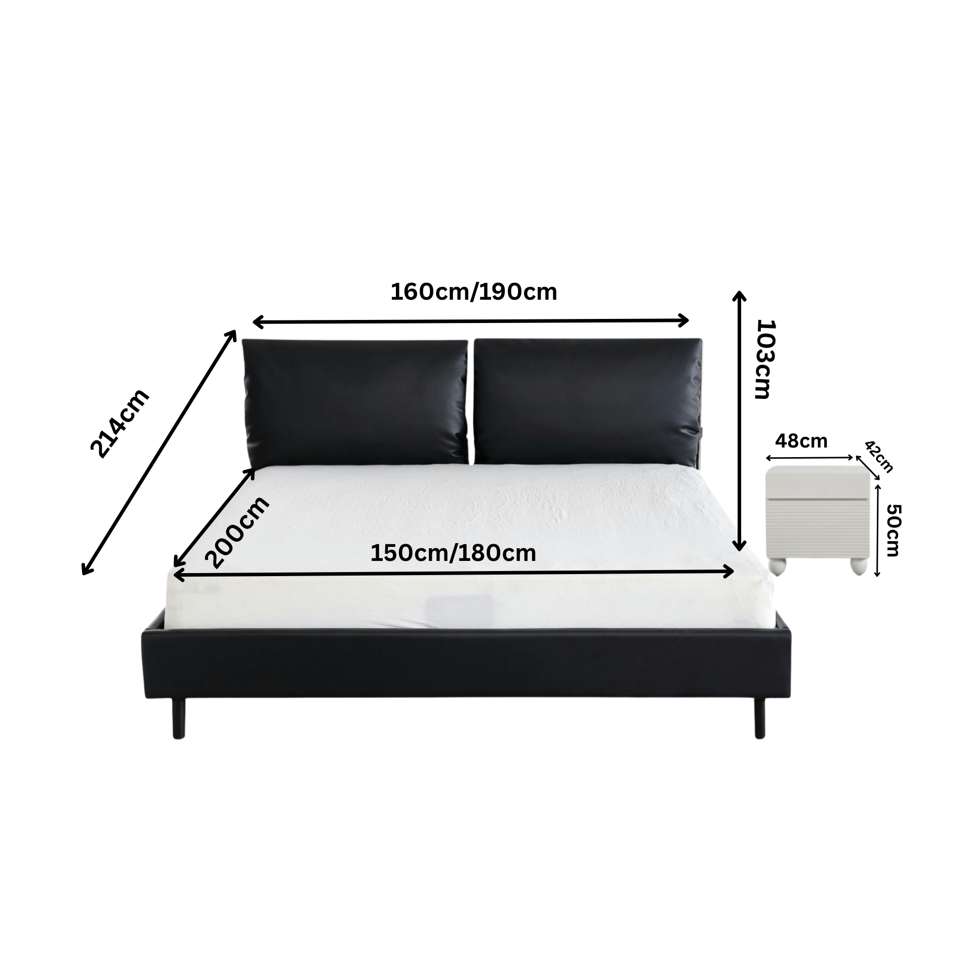 Doppelbett Sevrynth Peaks