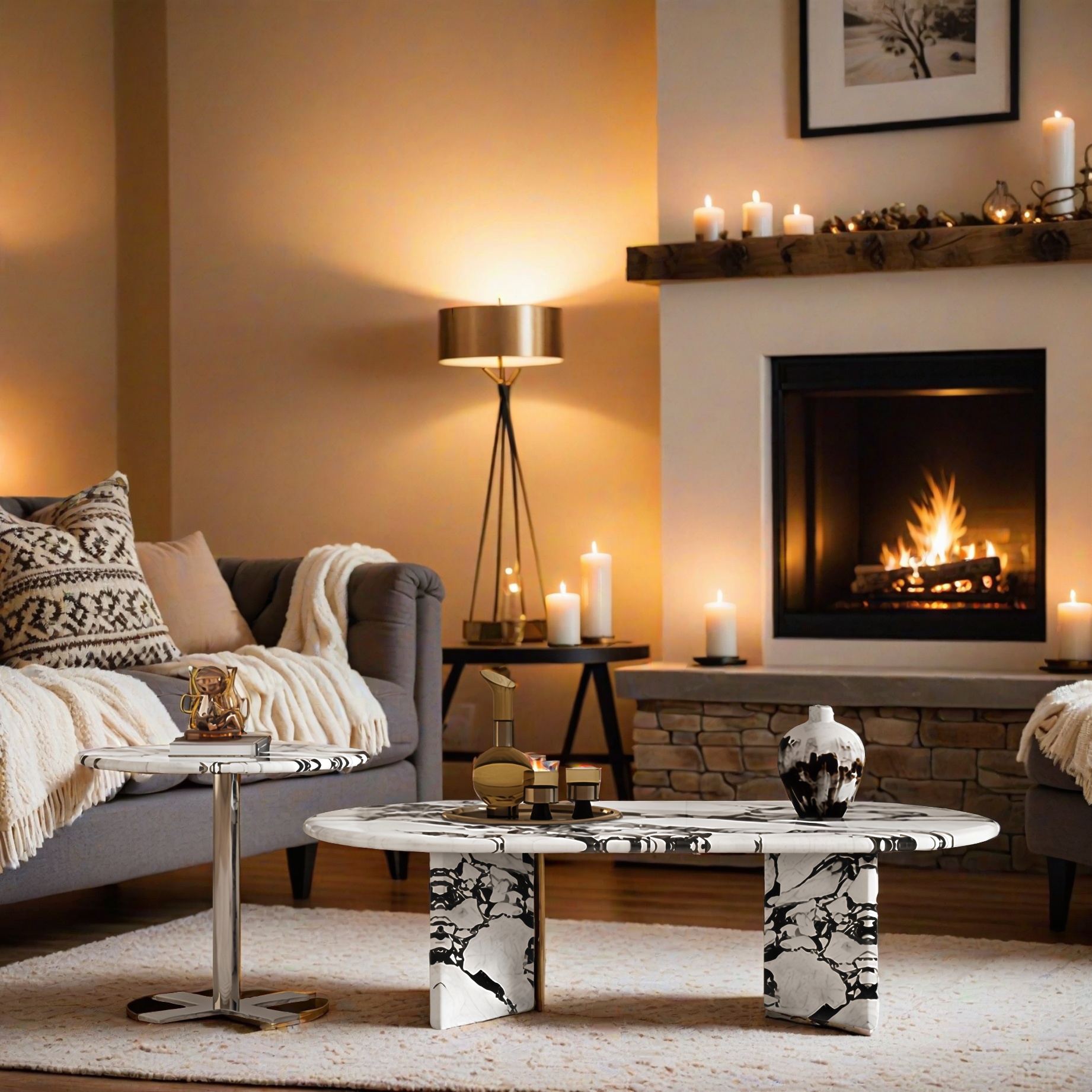 Couchtisch Trapeang Rung 