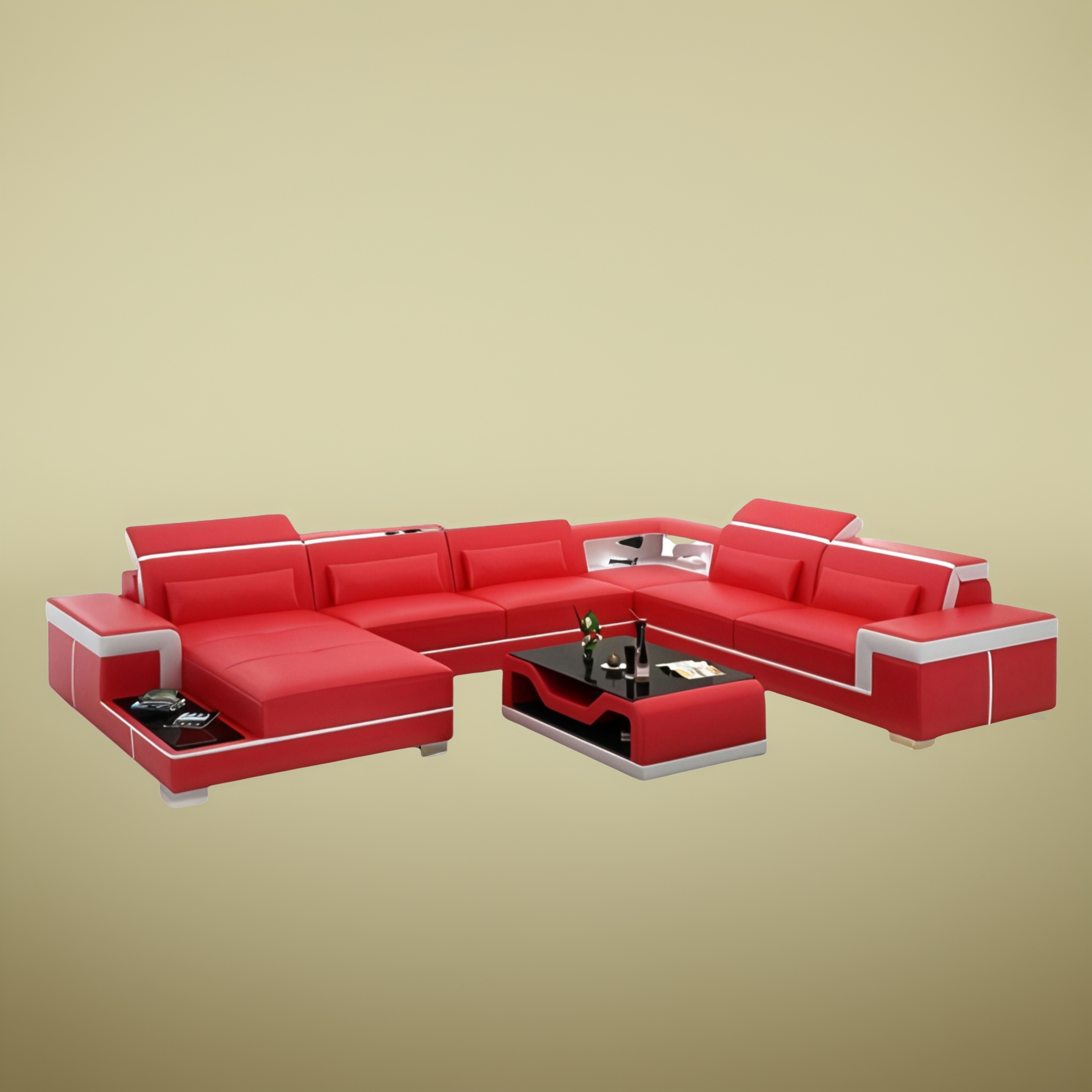 Sofa Quartier Laval -   Wohnlandschaft U-form