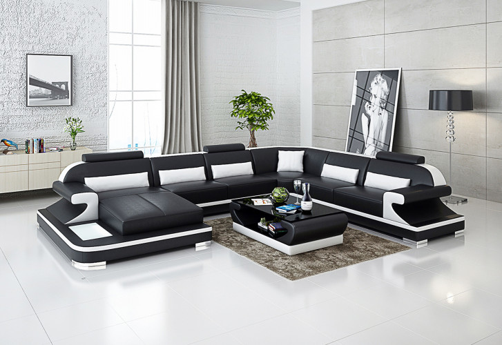 Sofa Hamburg - Wohnlandschaft U-form