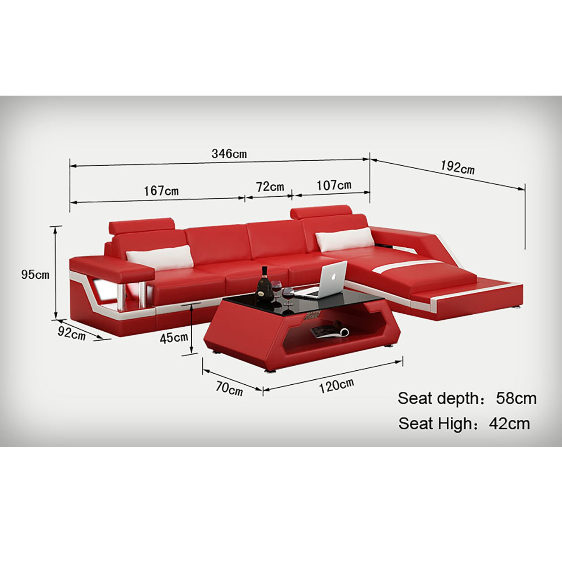  Sofa Sapporo - L Form