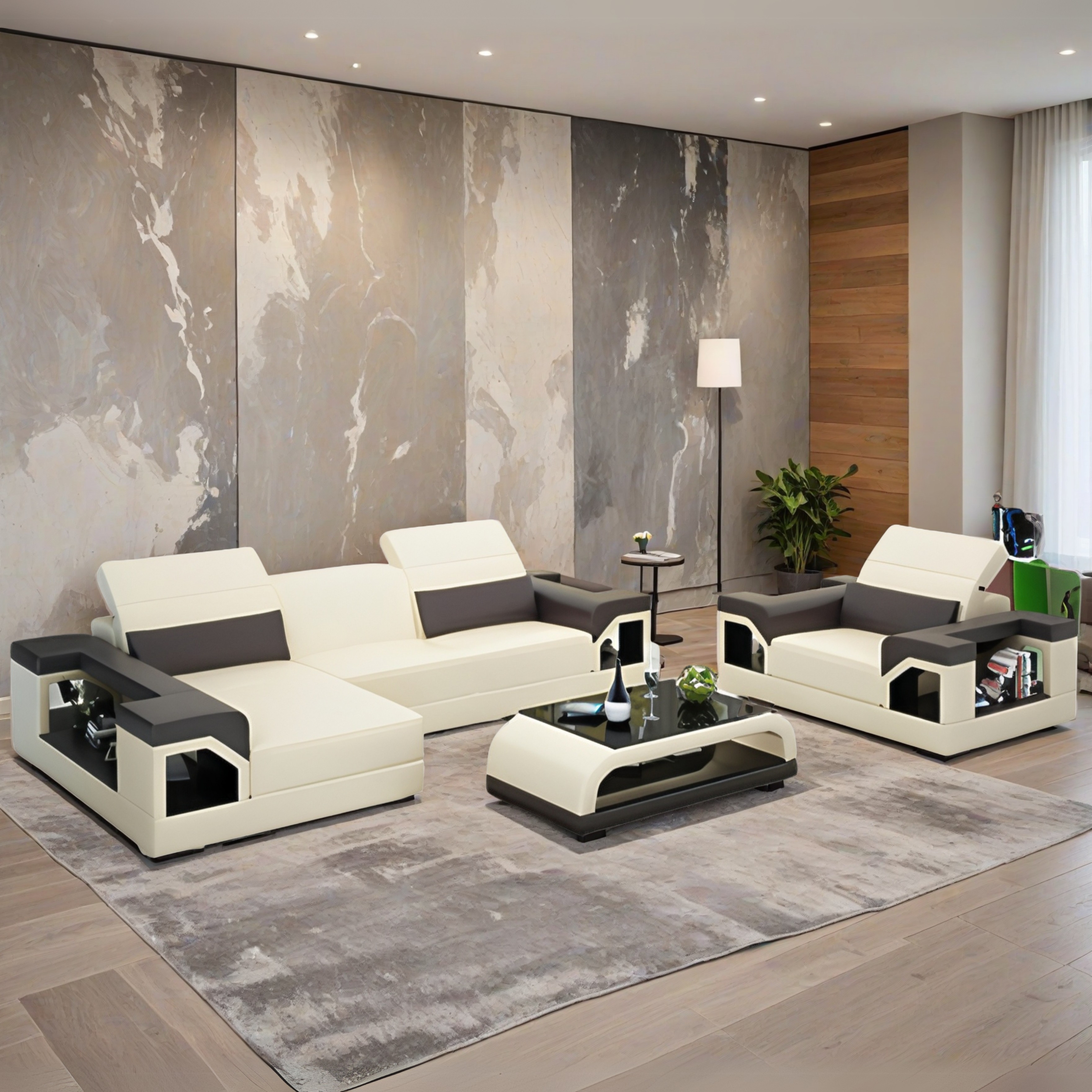  Sofa Sessilia + Sessel