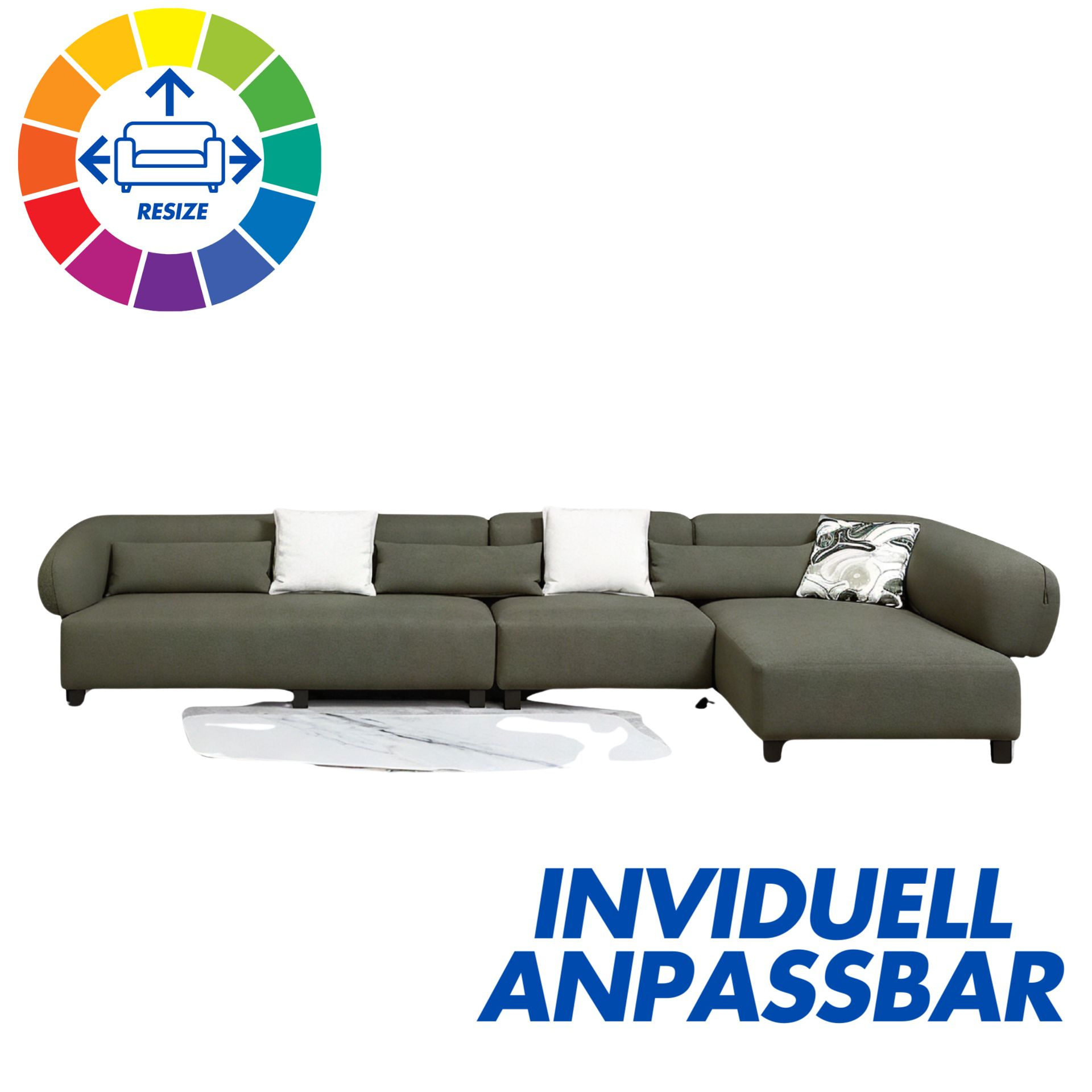 Sofa Zylera L-Form