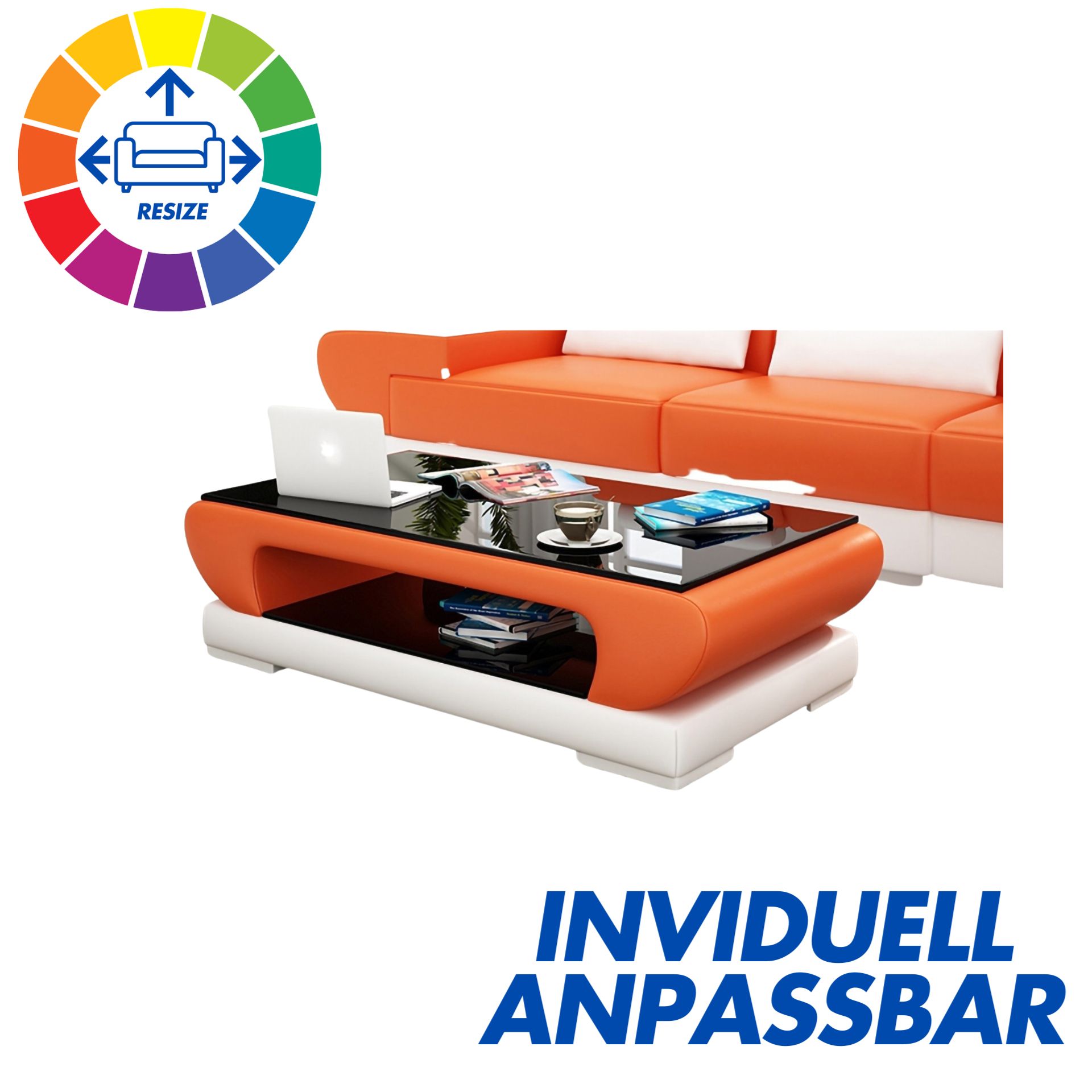  Designer Couchtisch - Bordeaux