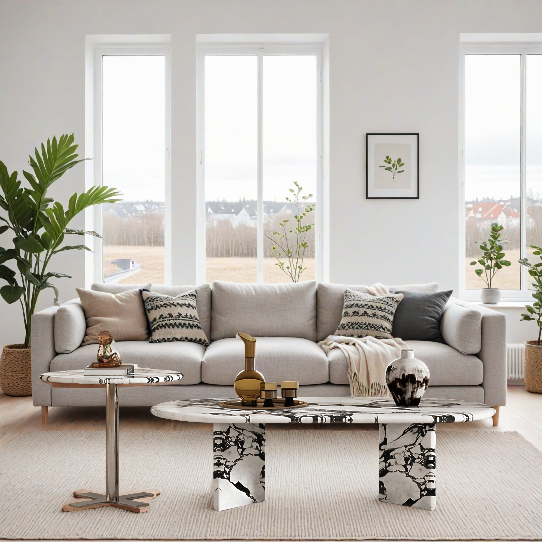 Couchtisch Trapeang Rung 