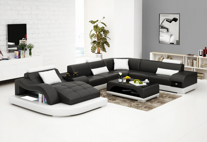 Sofa Dortmund - Wohnlandschaft U-form