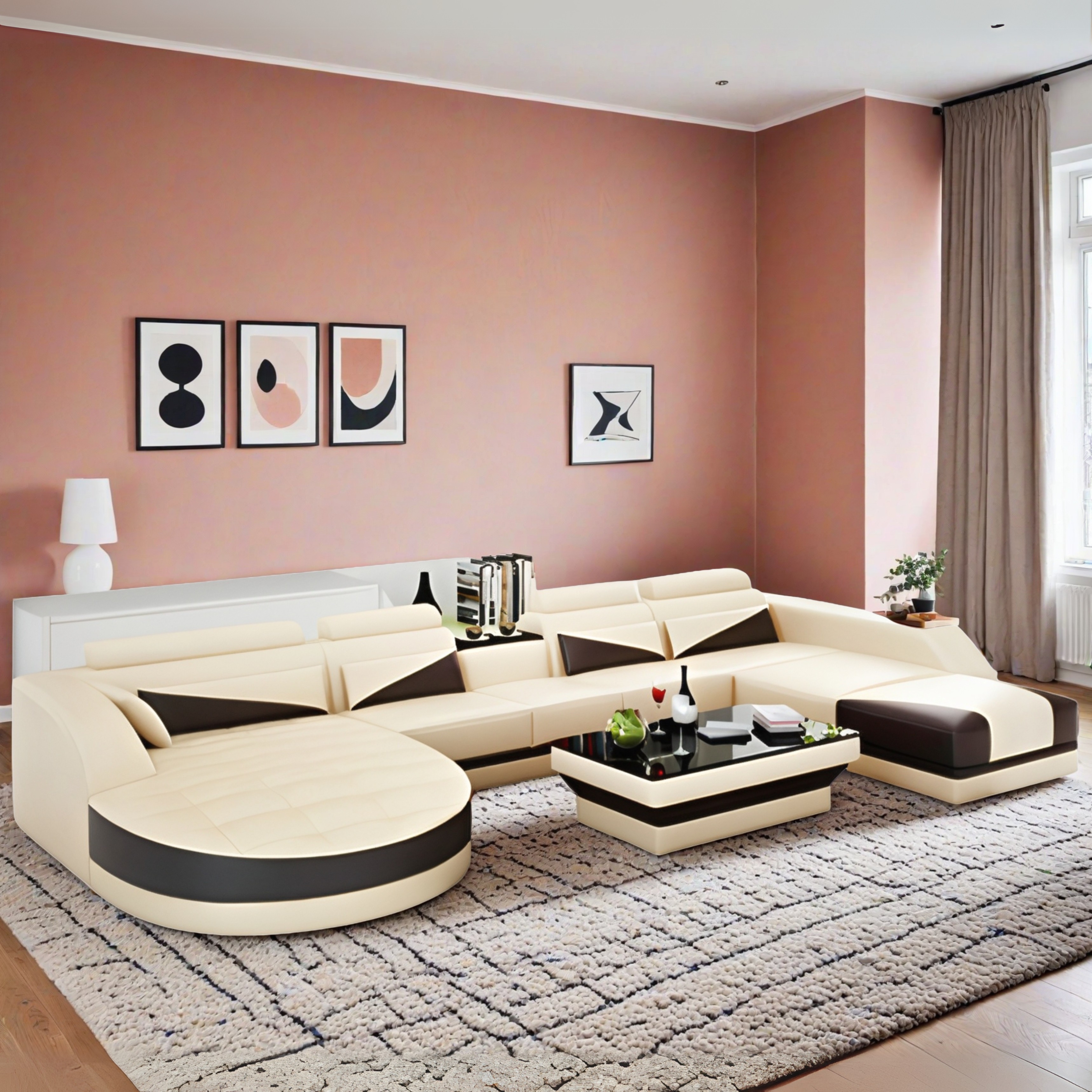 Sofa Antibes -  Wohnlandschaft U-form