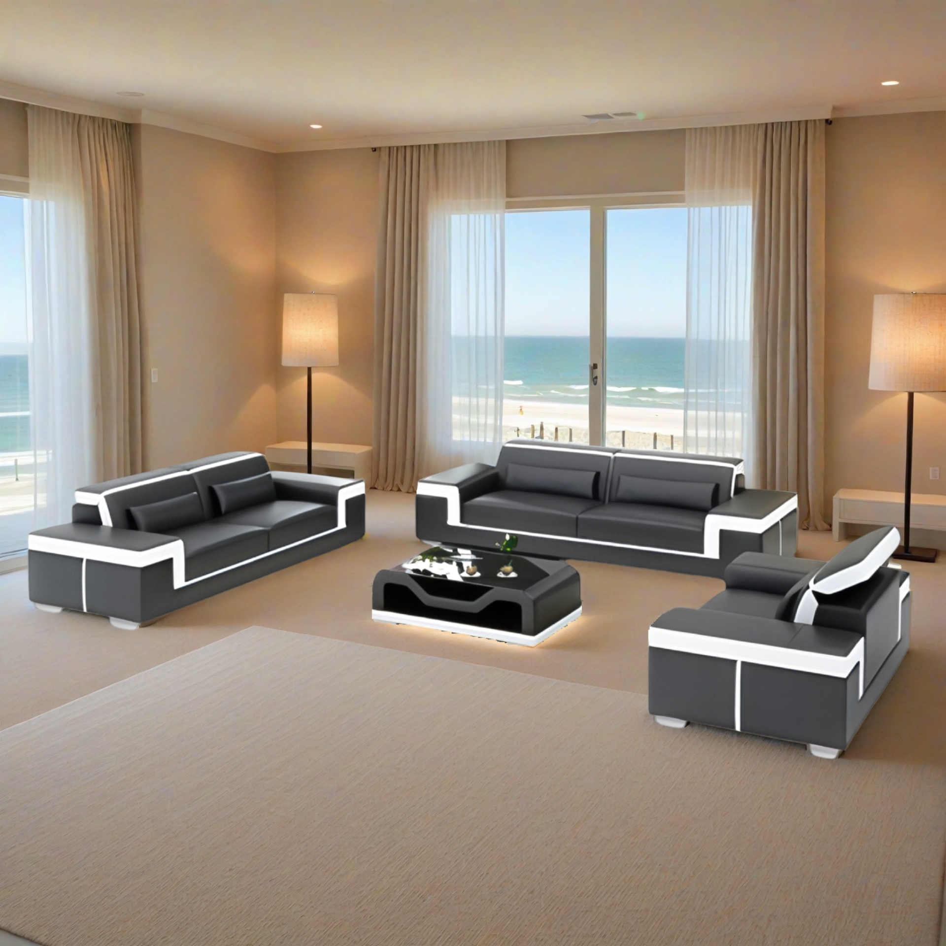 Sofa Valletta - 3er Sofa