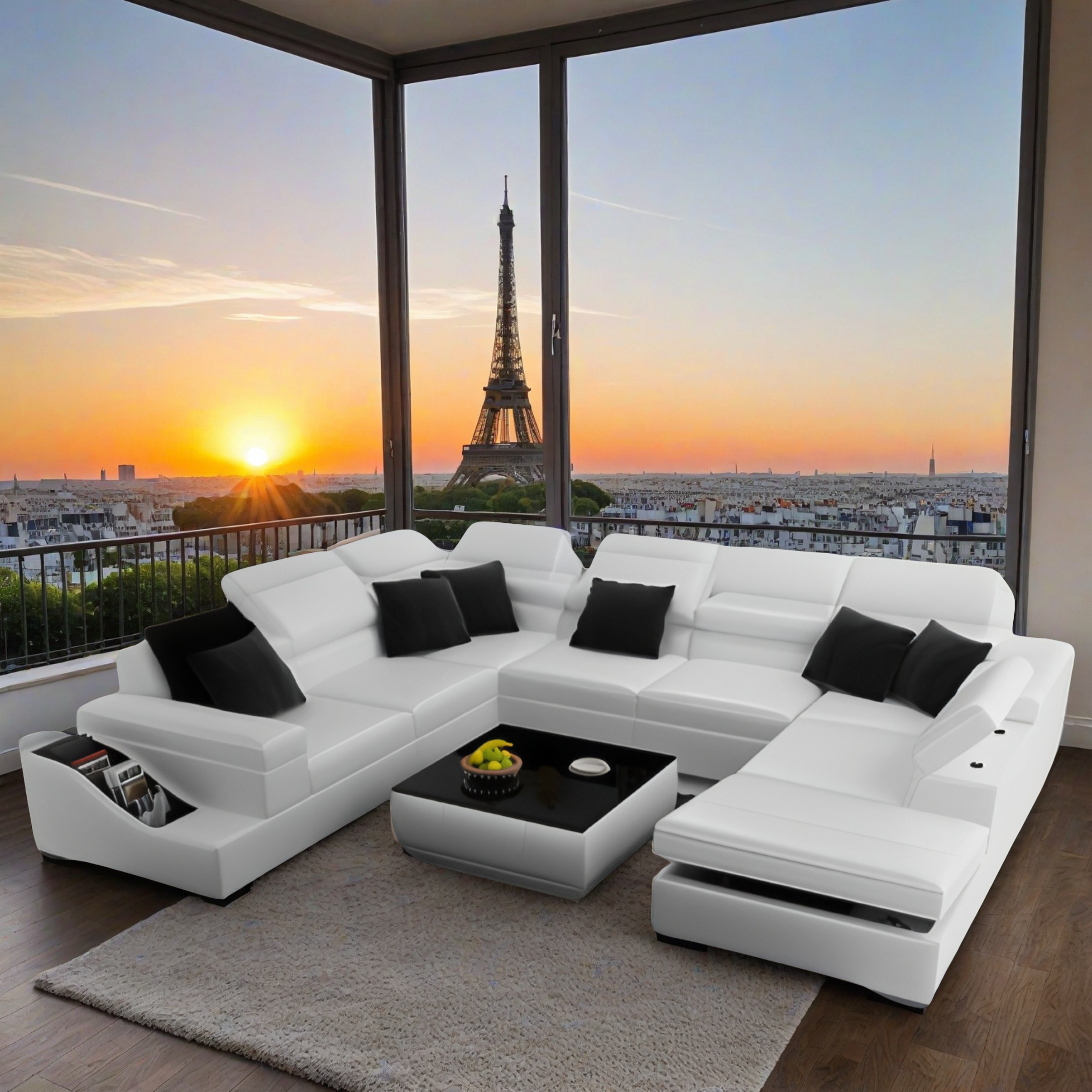 Sofa Oberstaufen Wohnlandschaft U-form
