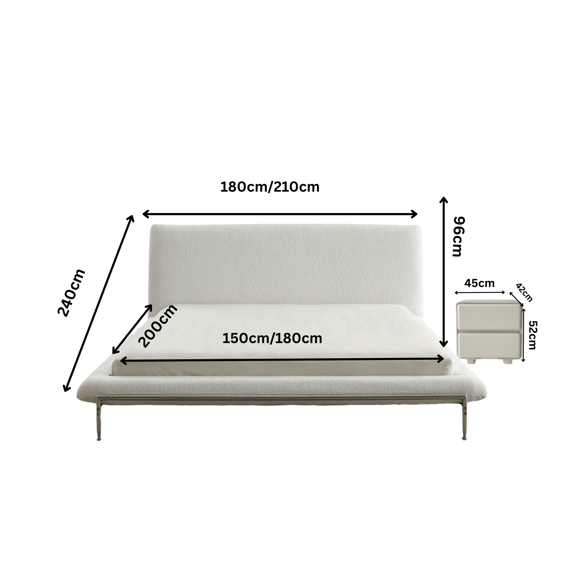 Doppelbett Vastorin Heights