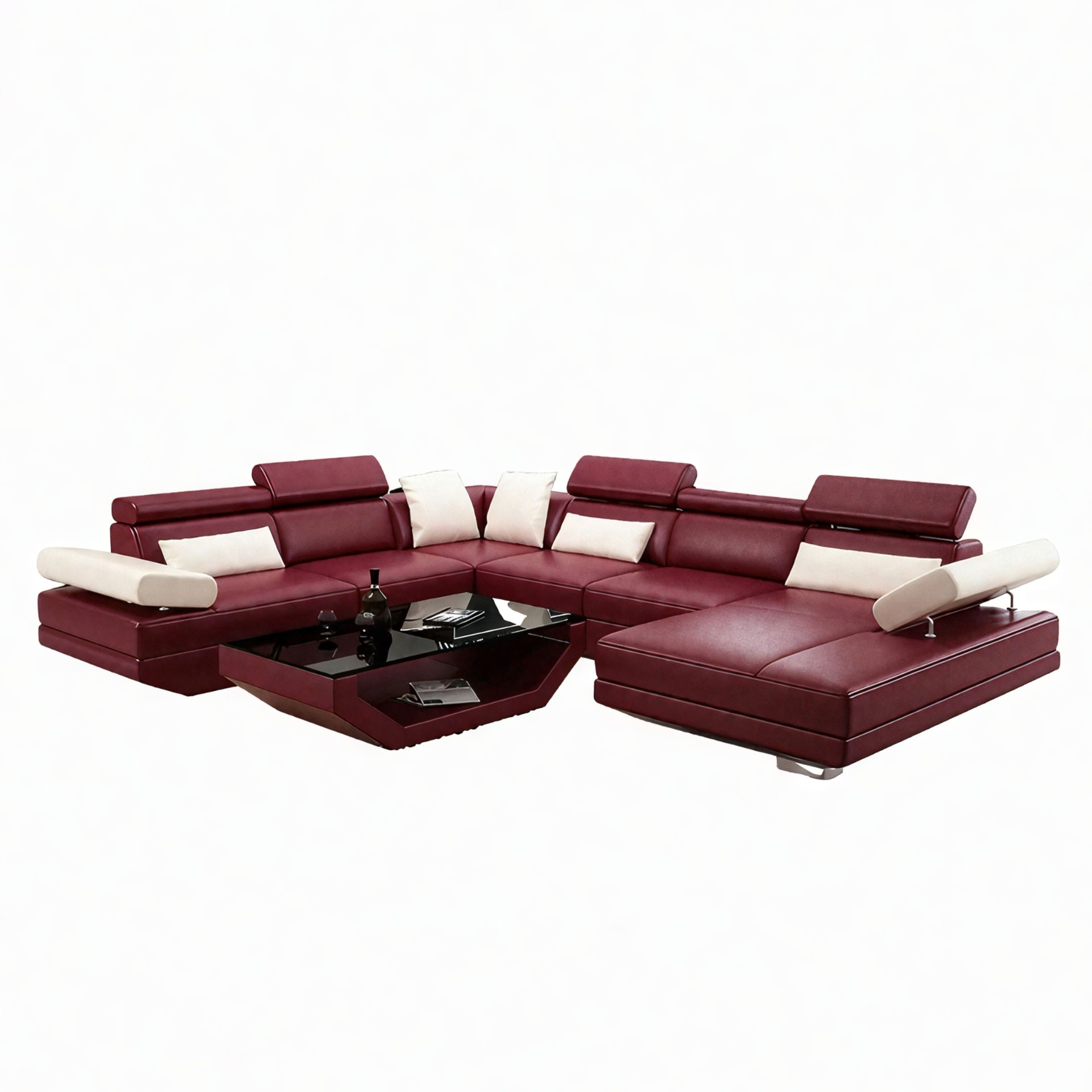 Sofa Erfurt - Wohnlandschaft U-form