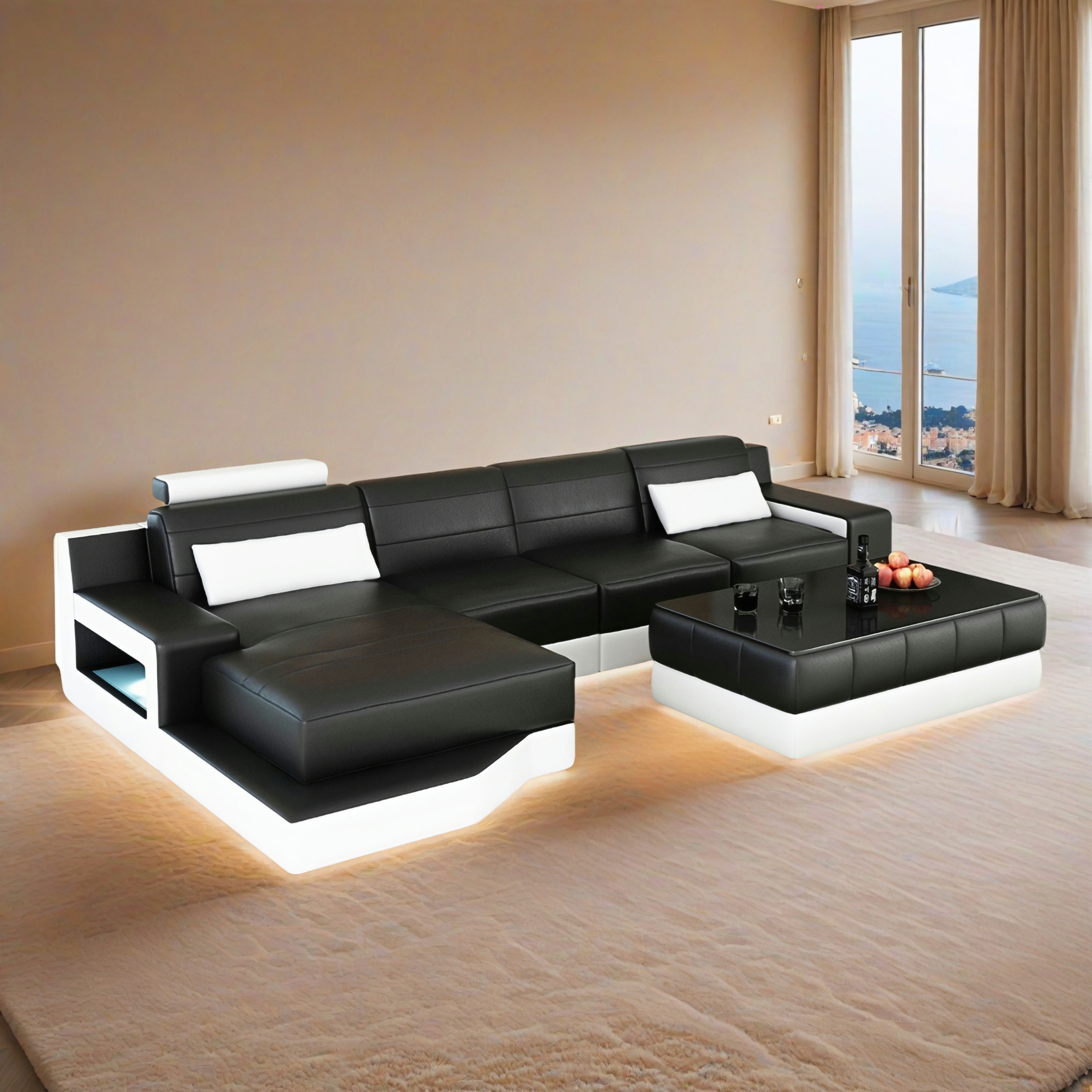 Wohnlandschaft L-Form Tokyo