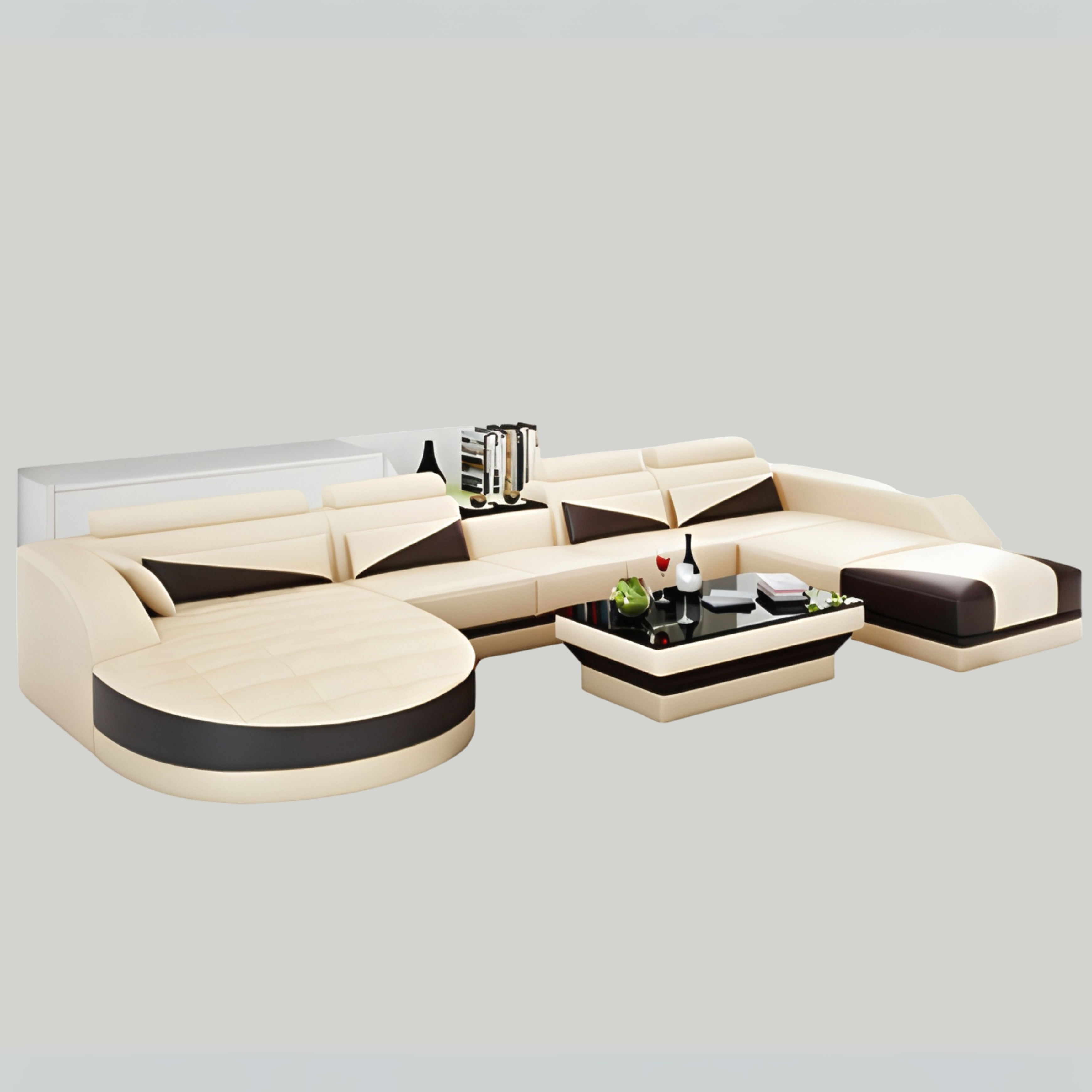 Sofa Antibes -  Wohnlandschaft U-form