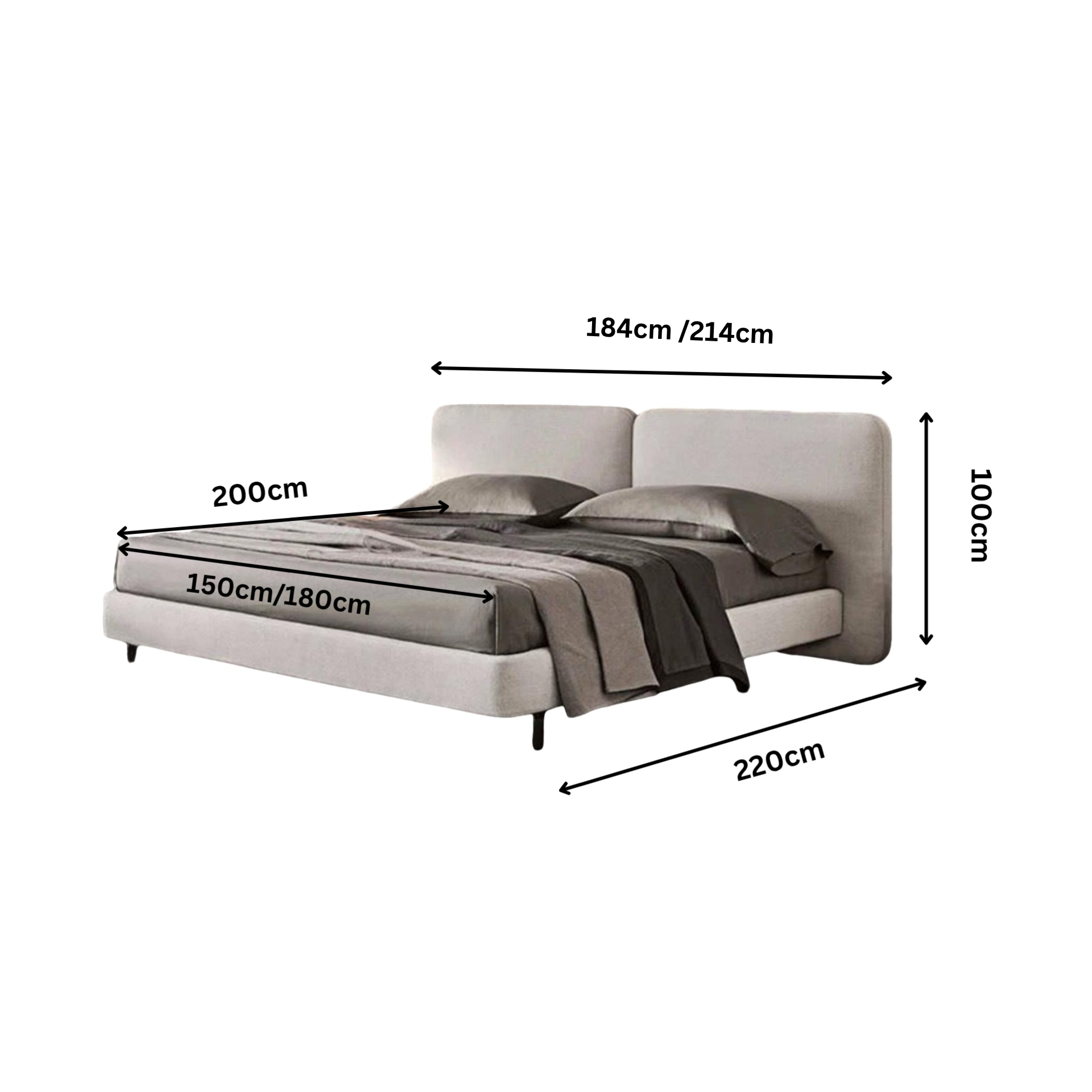Doppelbett Norvia