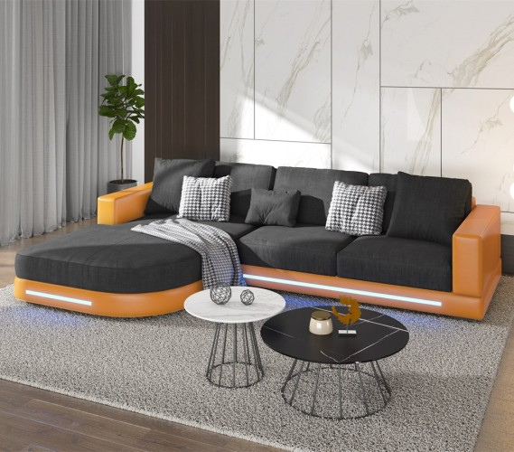 Sofa mit LED Turku 