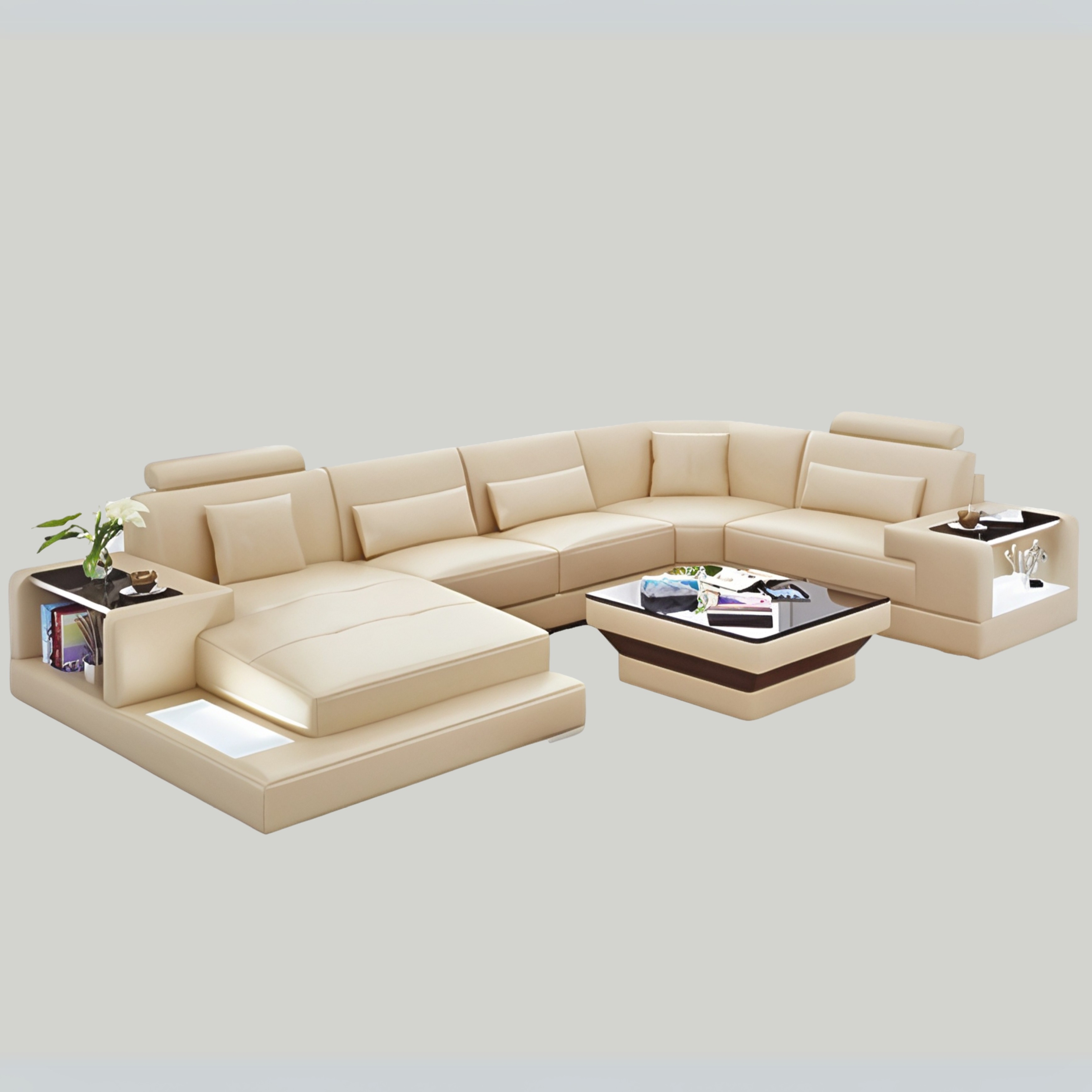 Sofa Stuttgart - Wohnlandschaft U-form