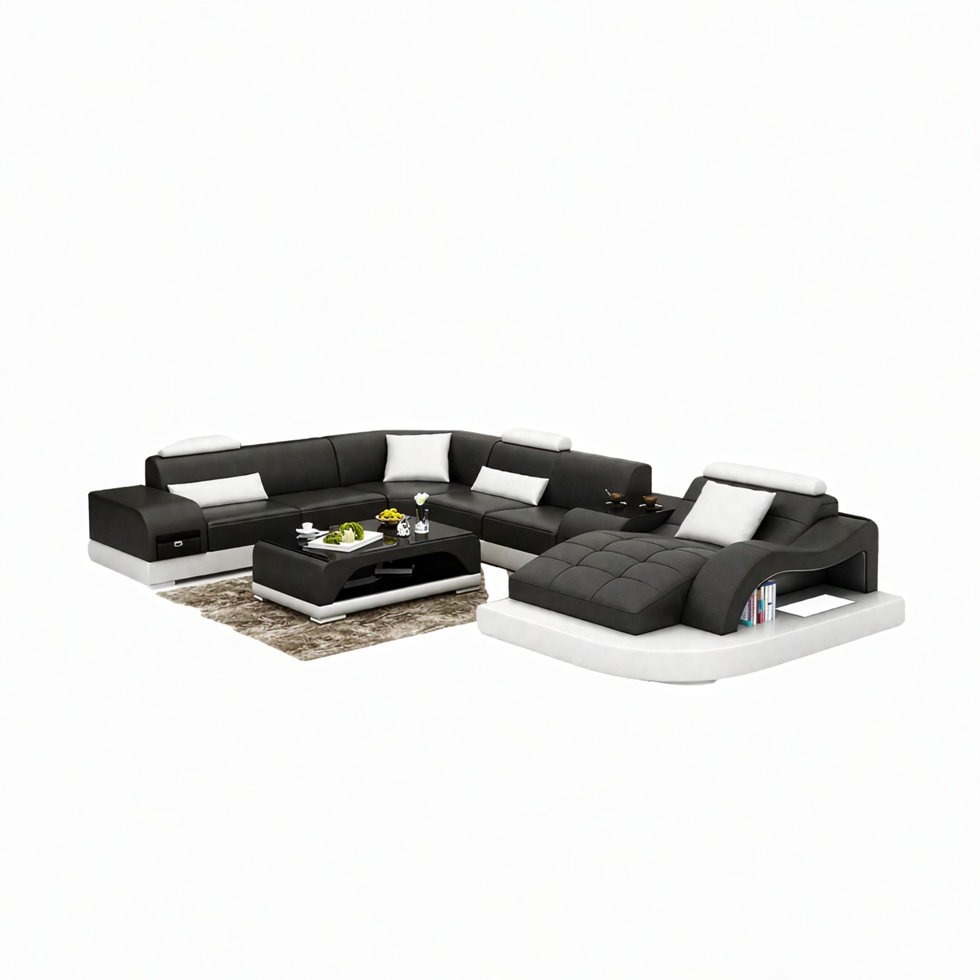 Sofa Dortmund - Wohnlandschaft U-form