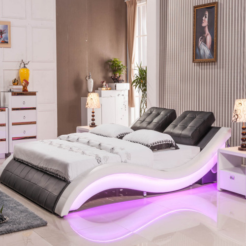 LED Doppel Bett Aso