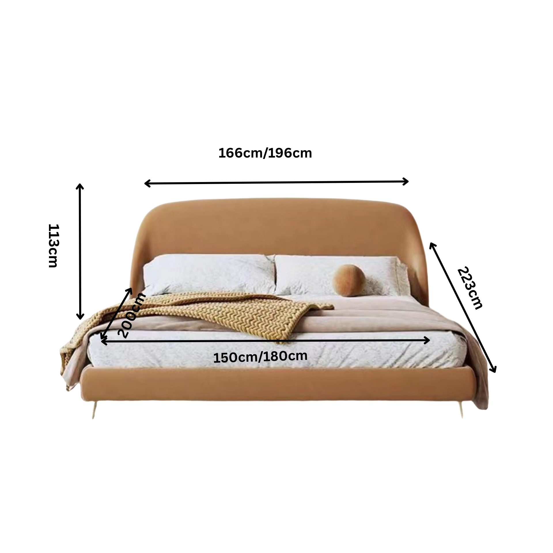 Doppelbett Solvia