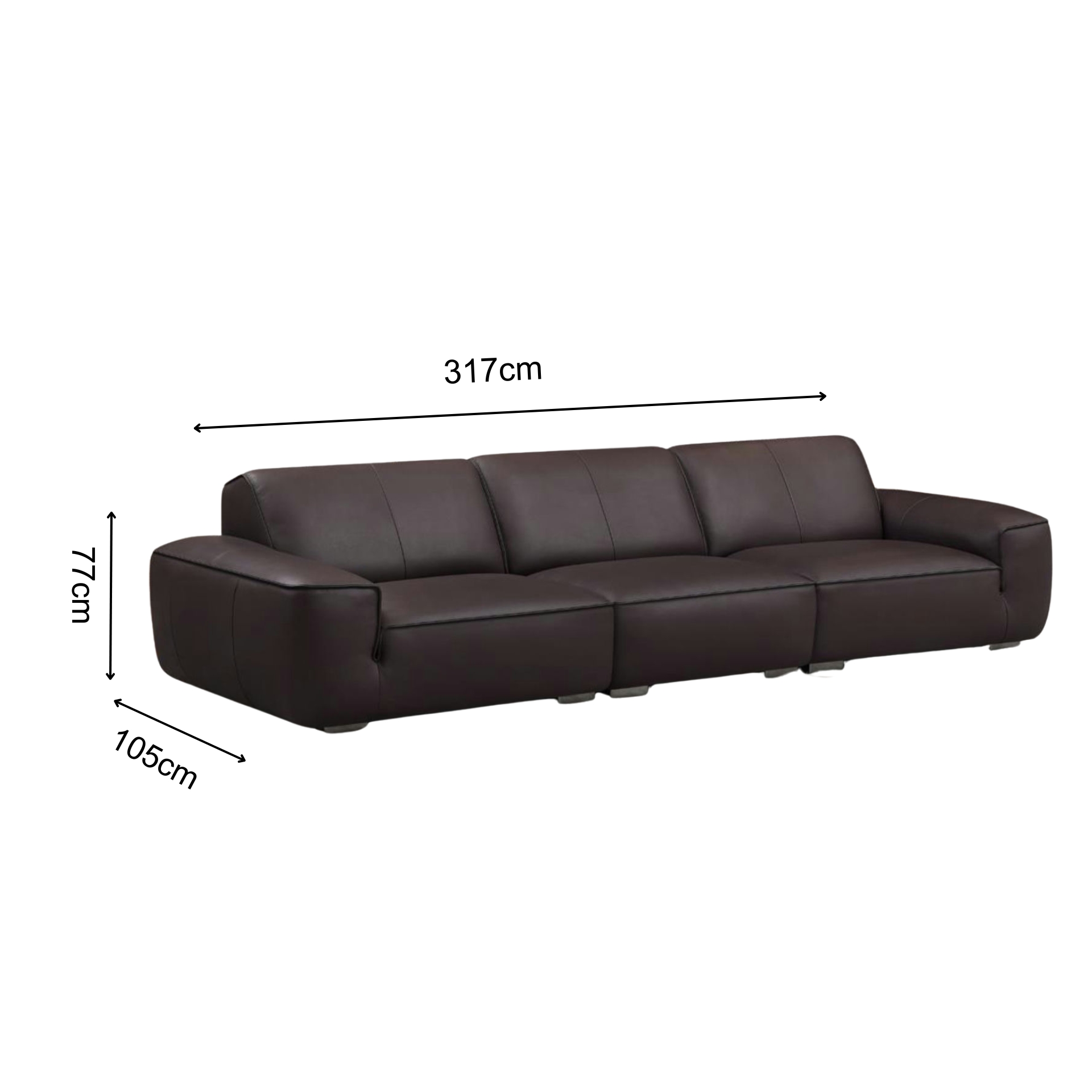 Sofa Morlyn 3 Sitzer