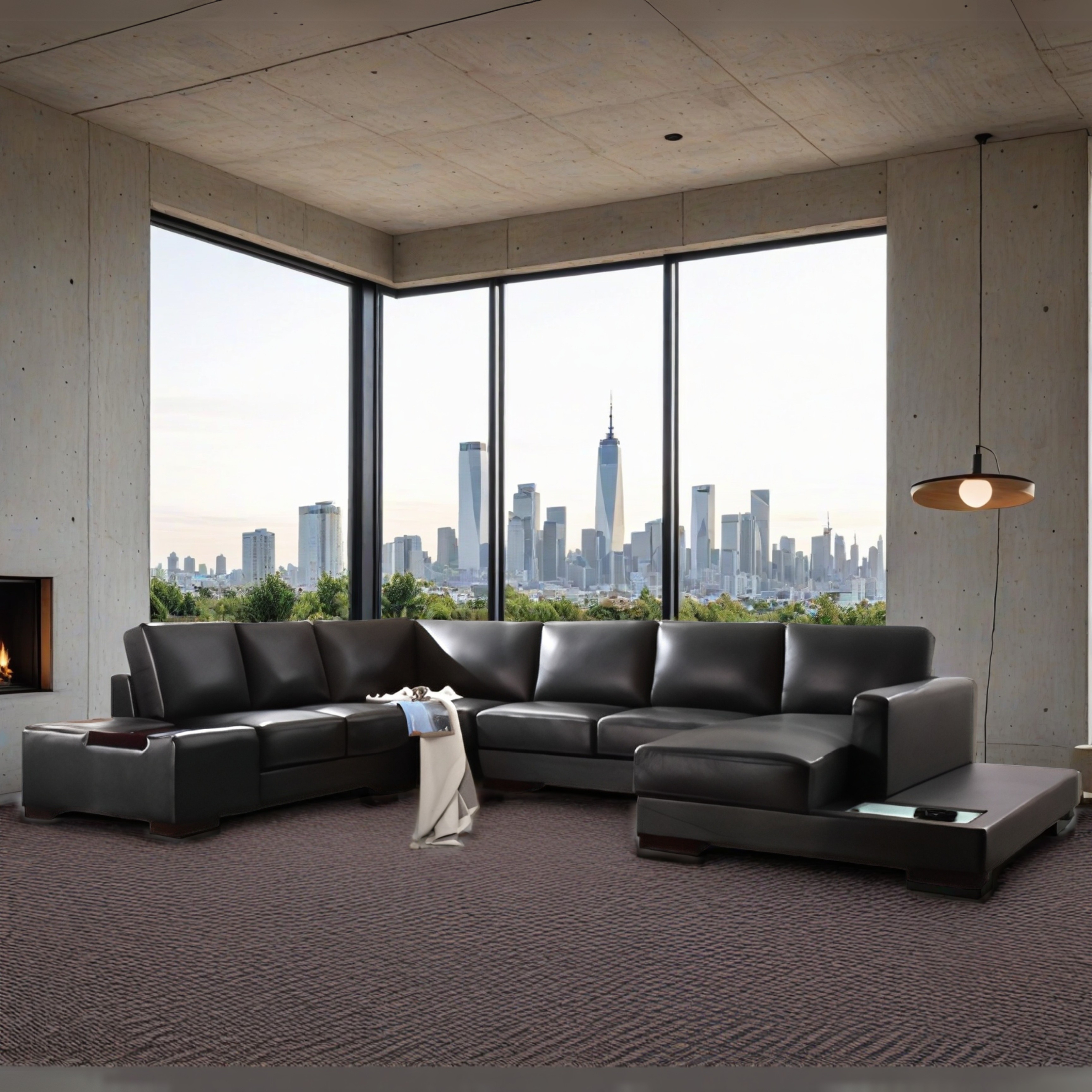 Sofa Aachen - Wohnlandschaft U-form