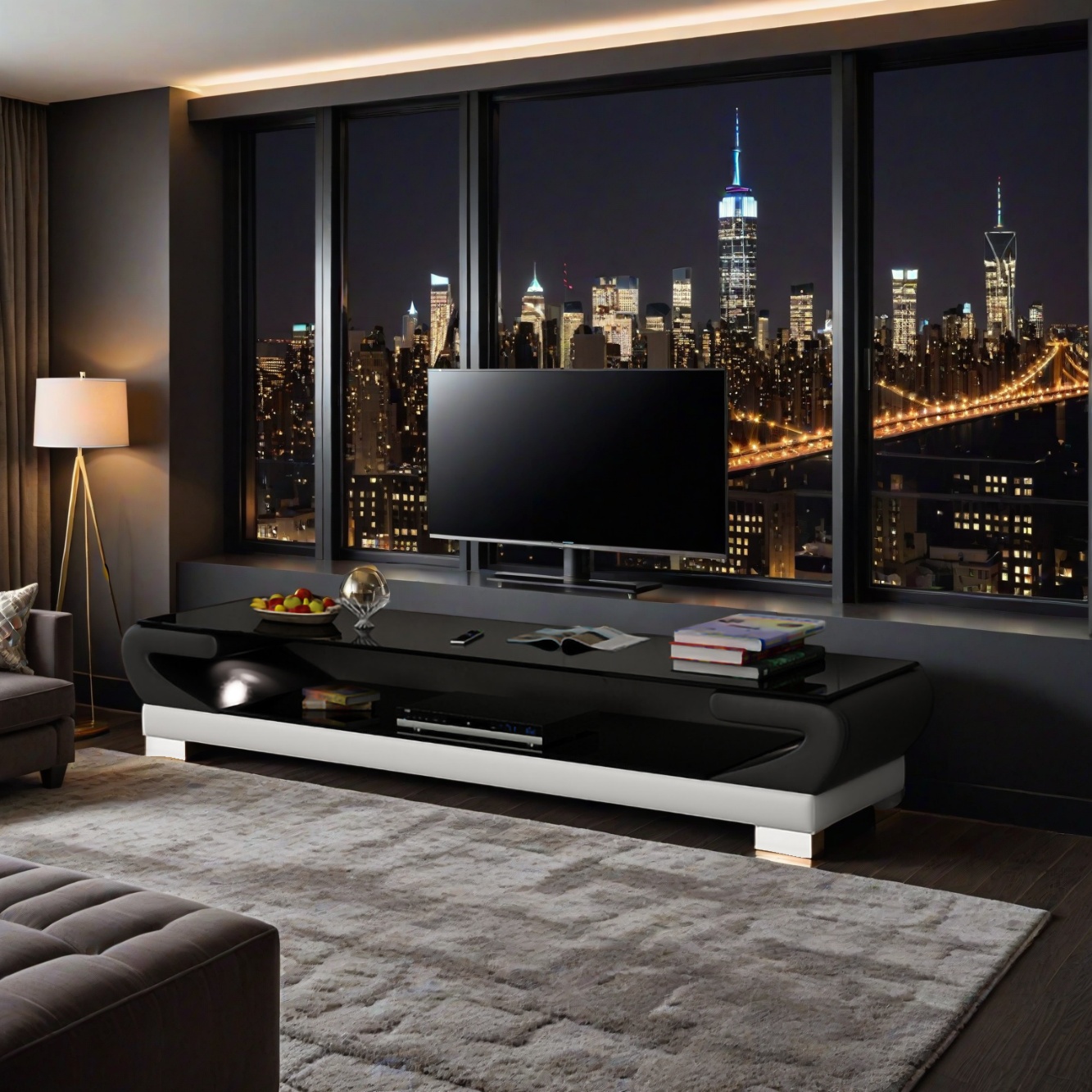  Designer TV-Board - Bordeaux