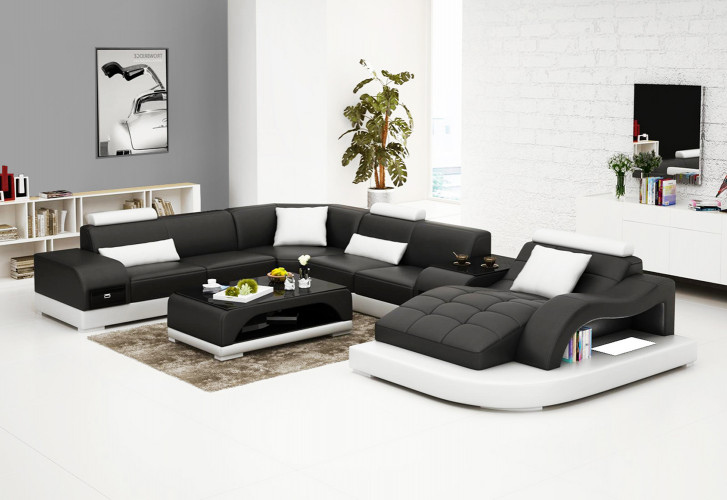 Sofa Dortmund - Wohnlandschaft U-form