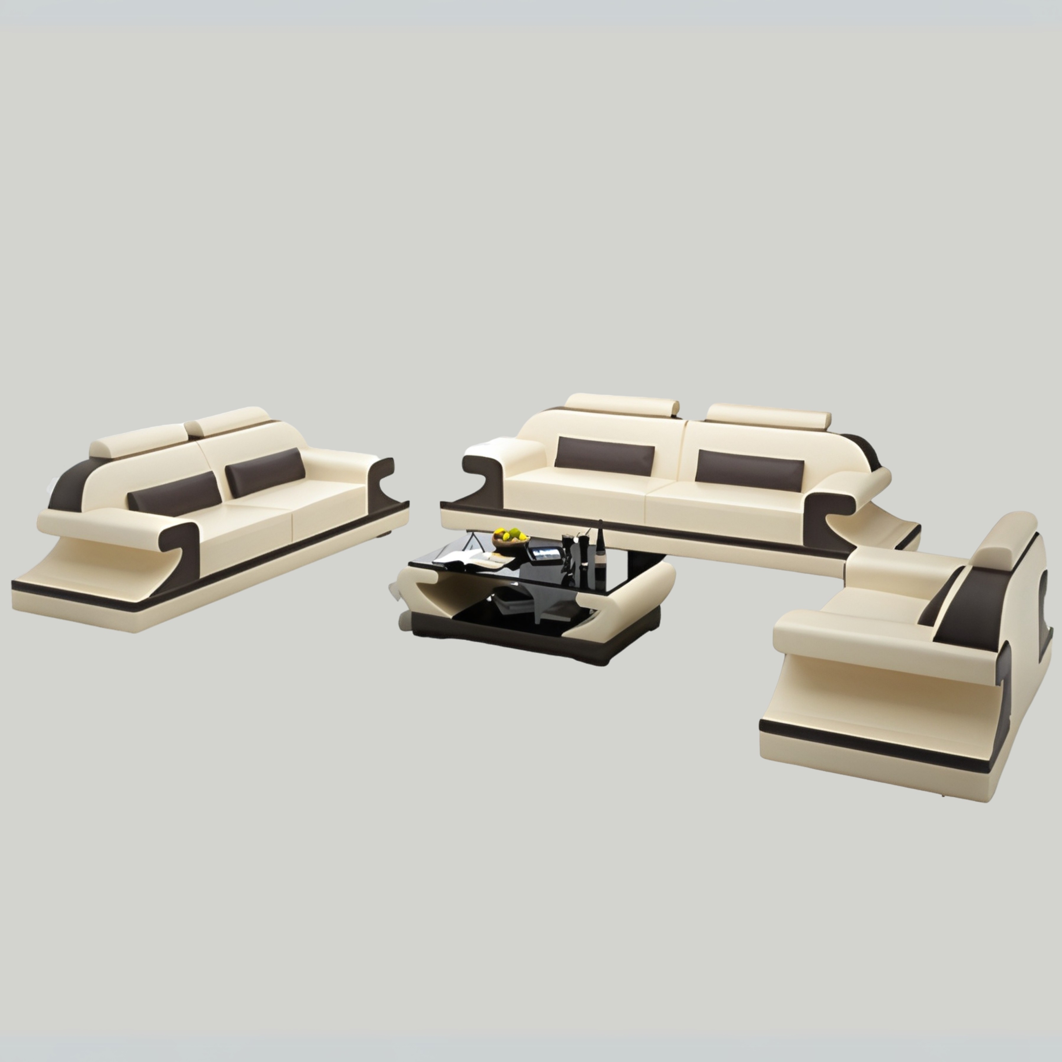 Sofa Set Bordeaux