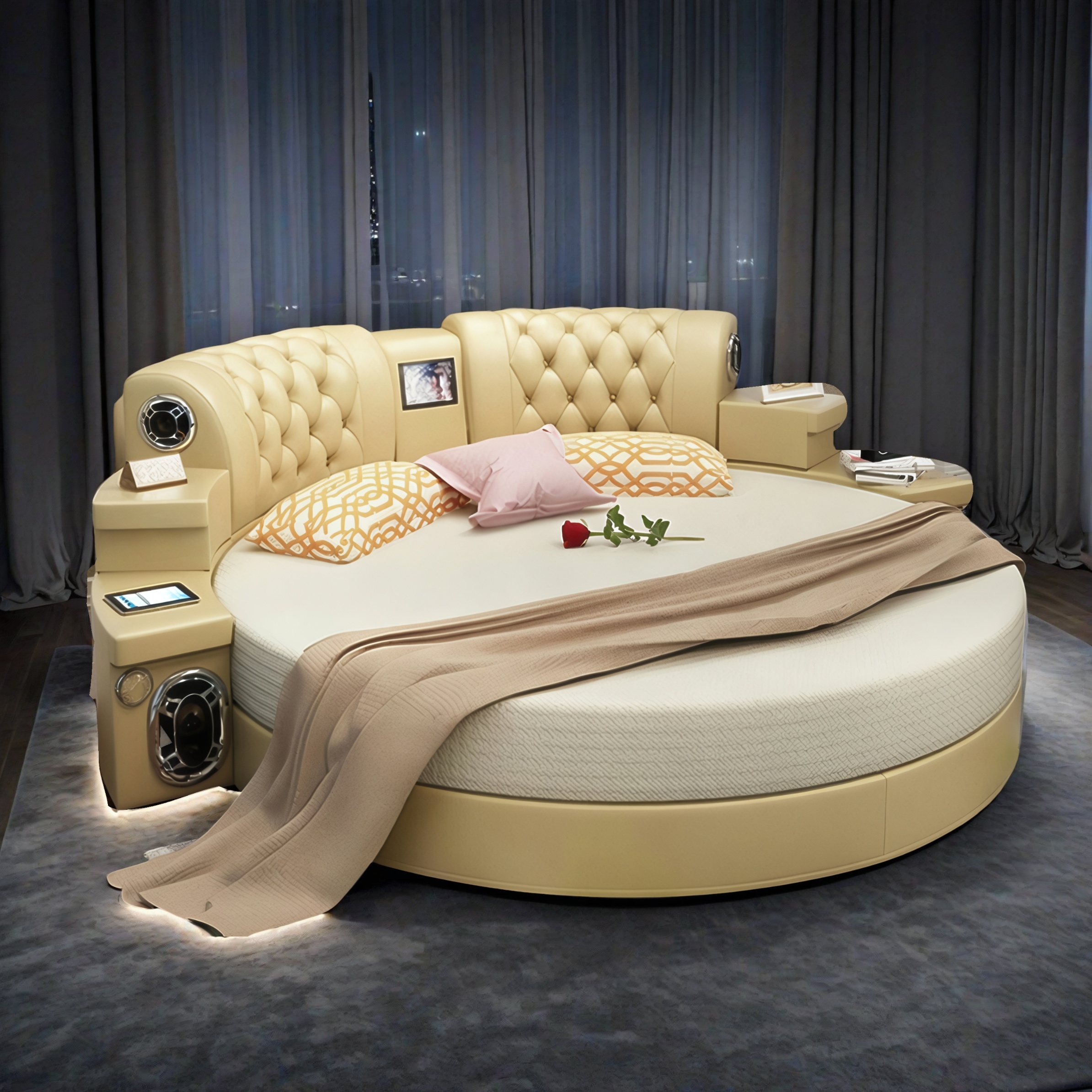  Doppel Rundes Bett  Pattaya