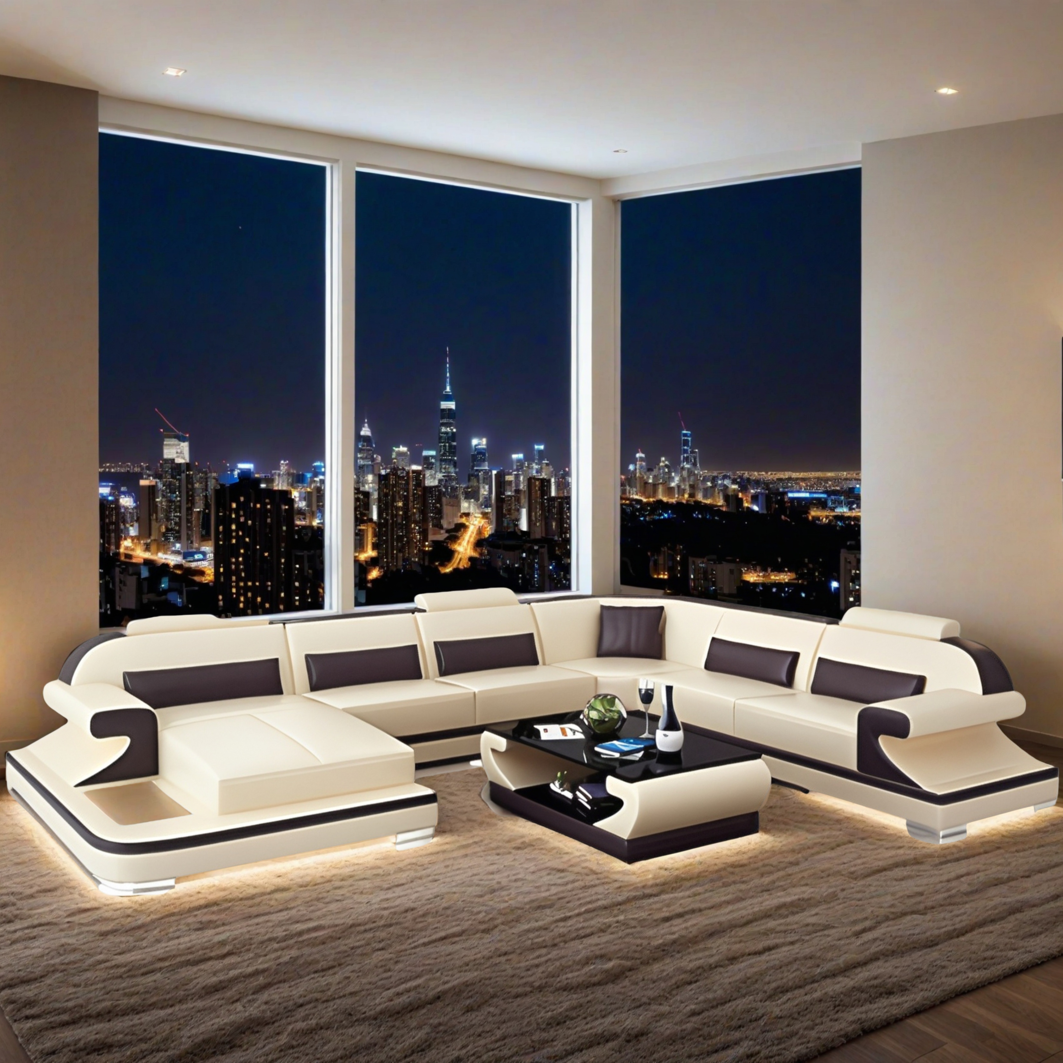 Sofa Hamburg - Wohnlandschaft U-form