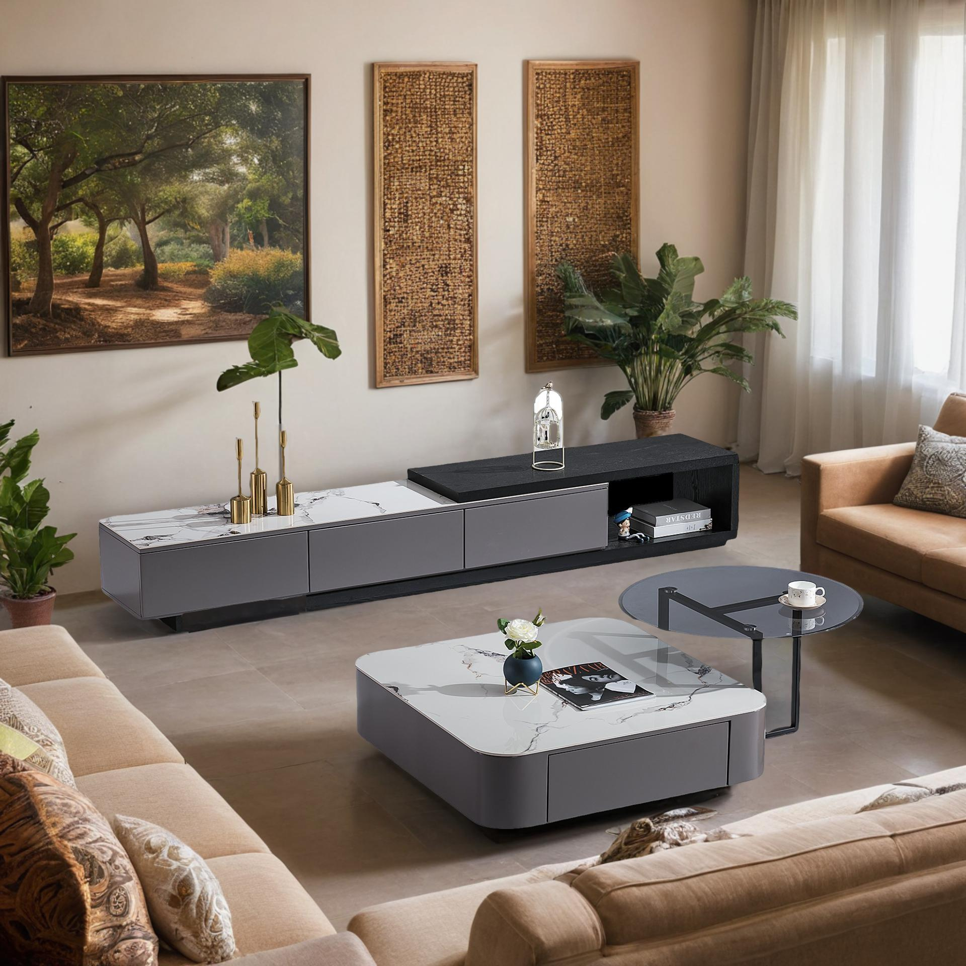 Designer Couchtisch und TV Board Eisleben