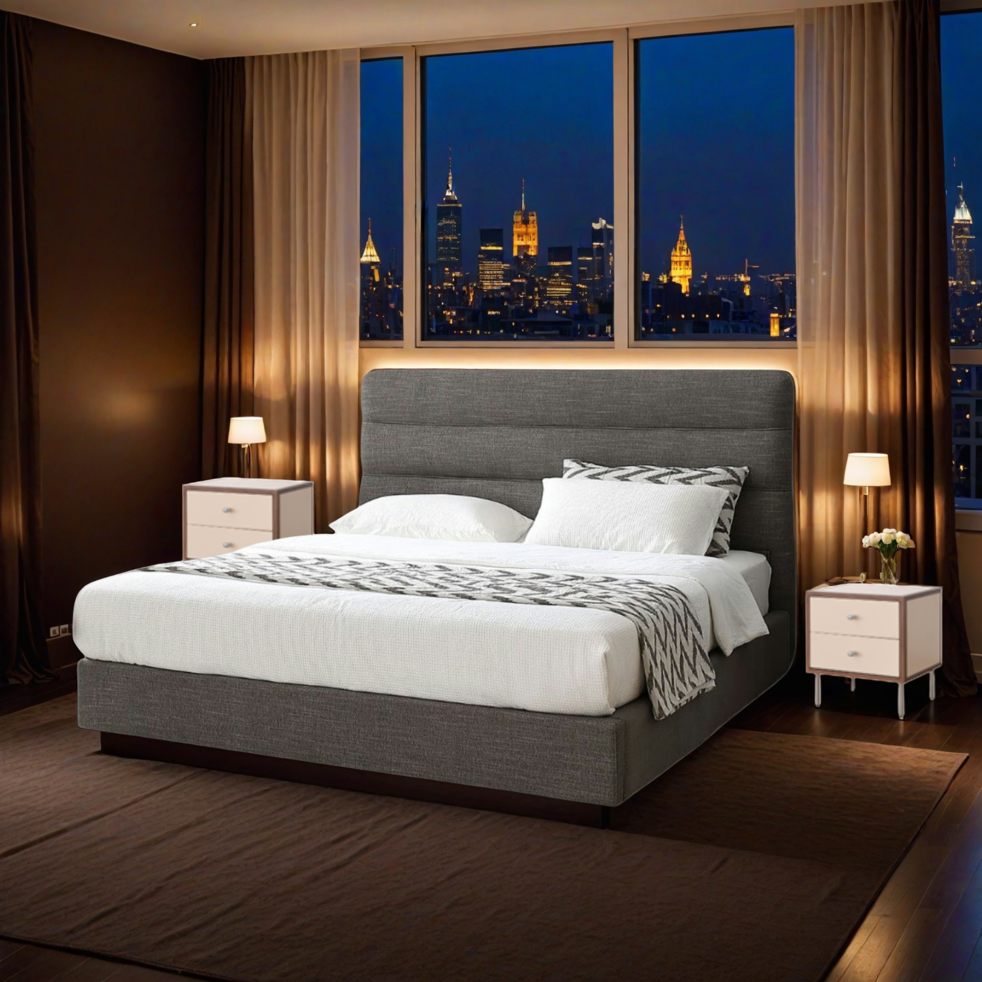 Doppelbett Lyrindel Crest