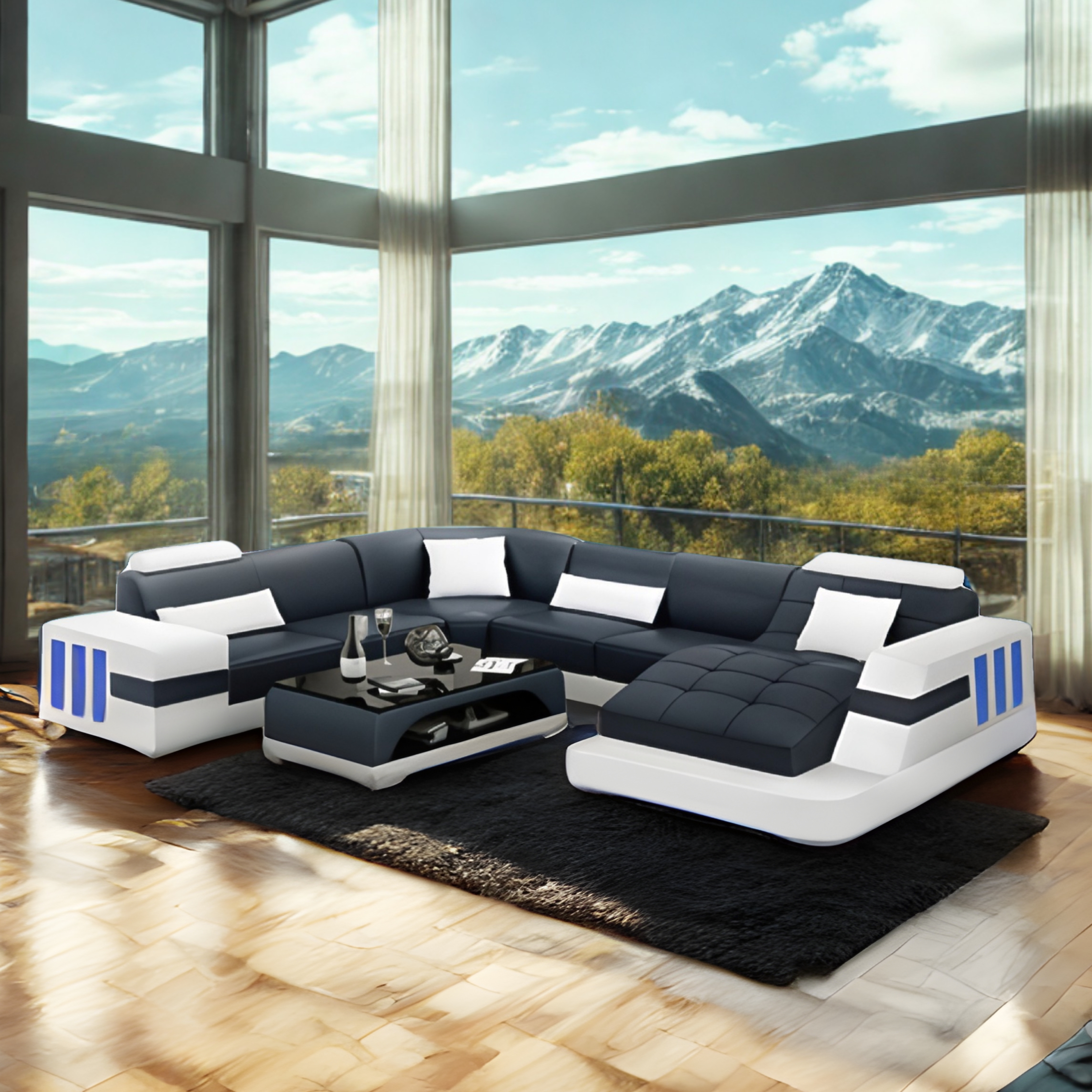 Sofa Valletta - Wohnlandschaft U-form