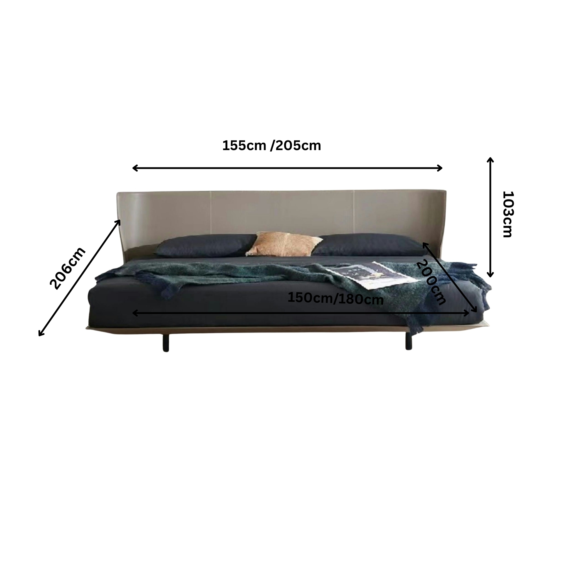 Doppelbett Fynara