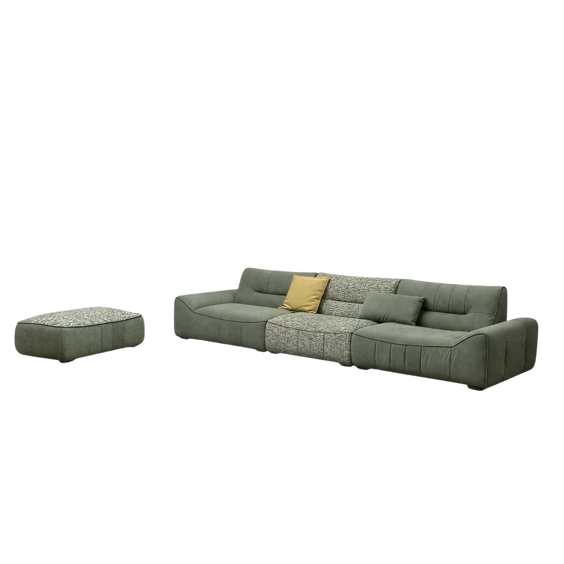 Sofa Lyneth + Hocker