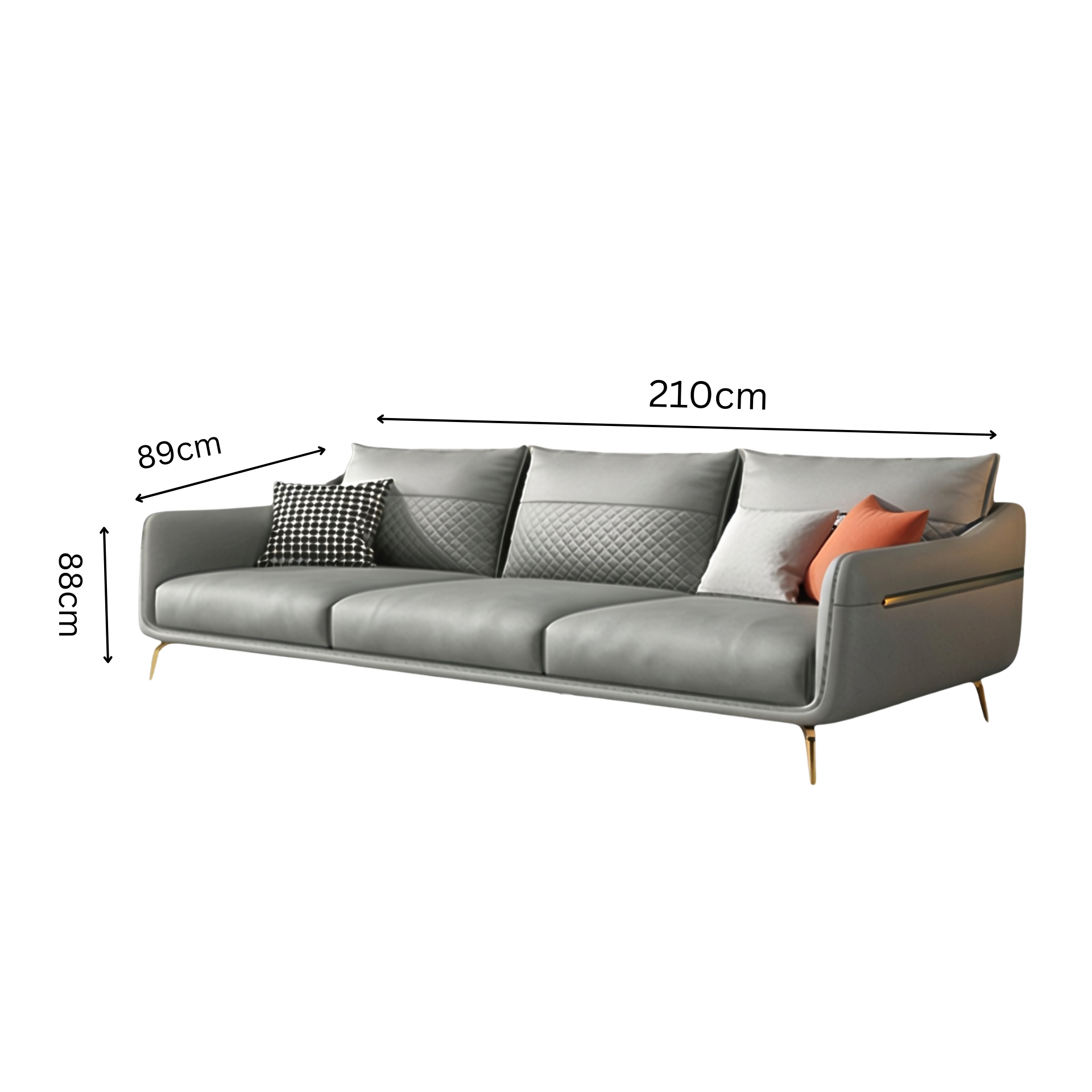 Sofa 3-Sitzer Paris 
